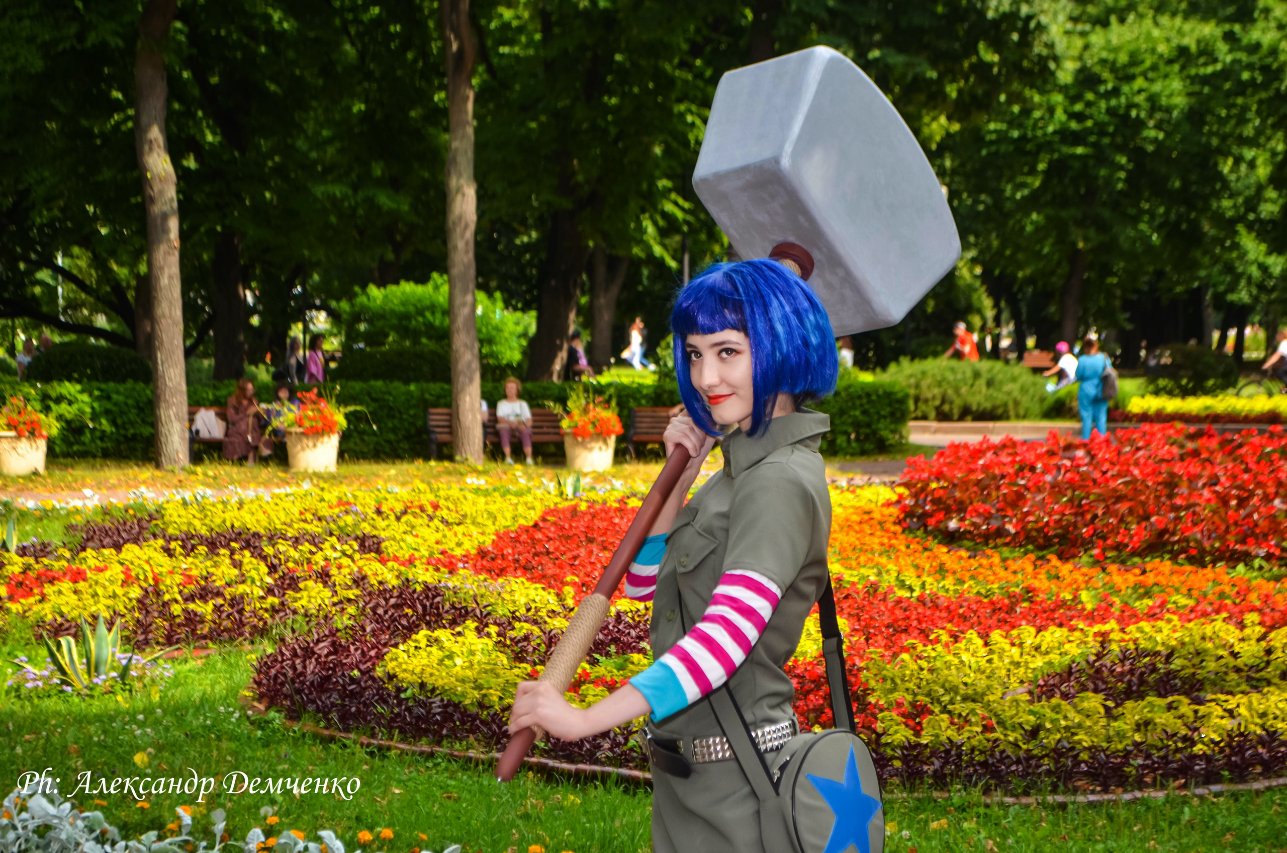 Фотосессия в Парке Горького на Лидеры молодого контента