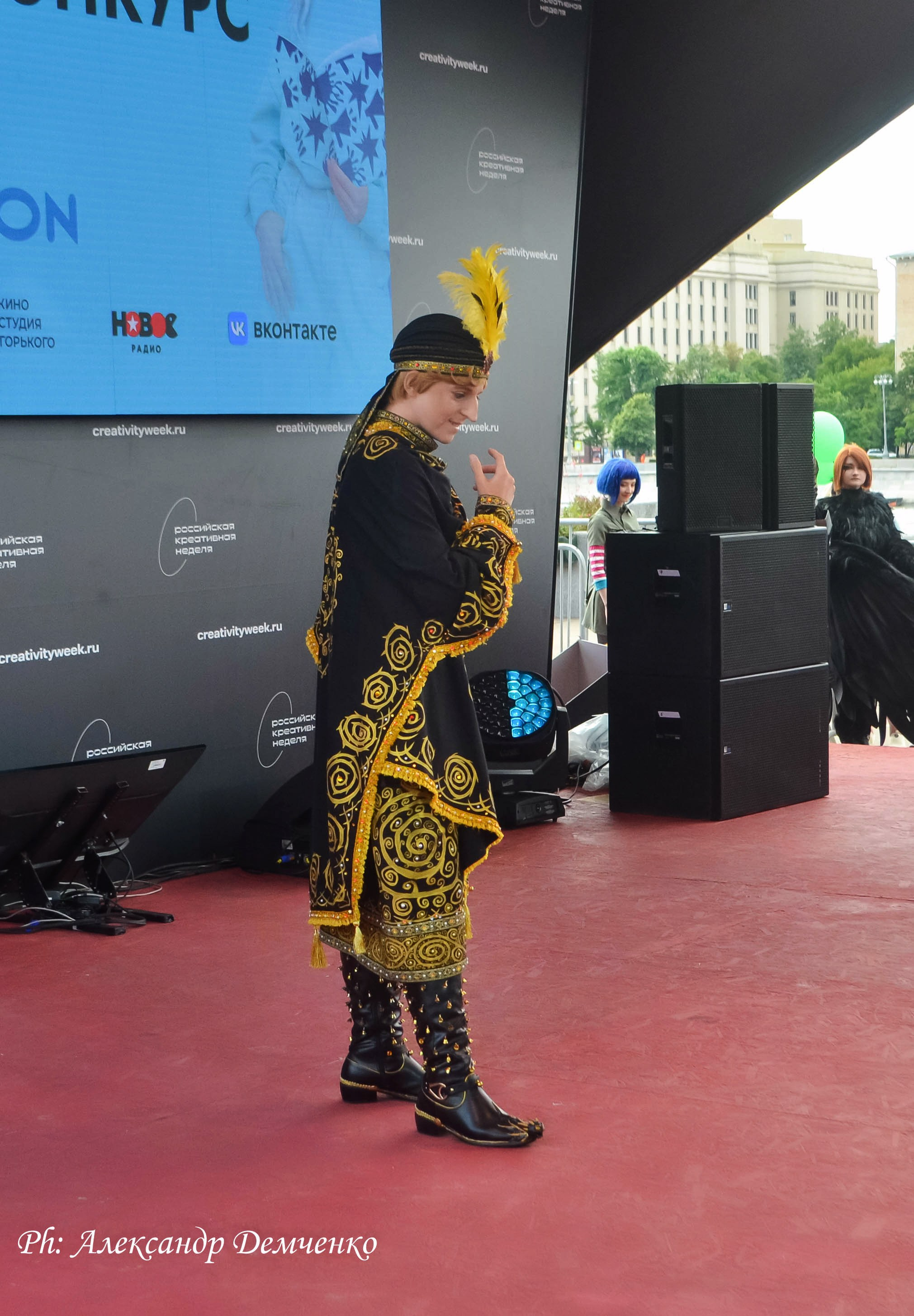 Фотосессия сцены в Москве на разных репортажных мероприятий