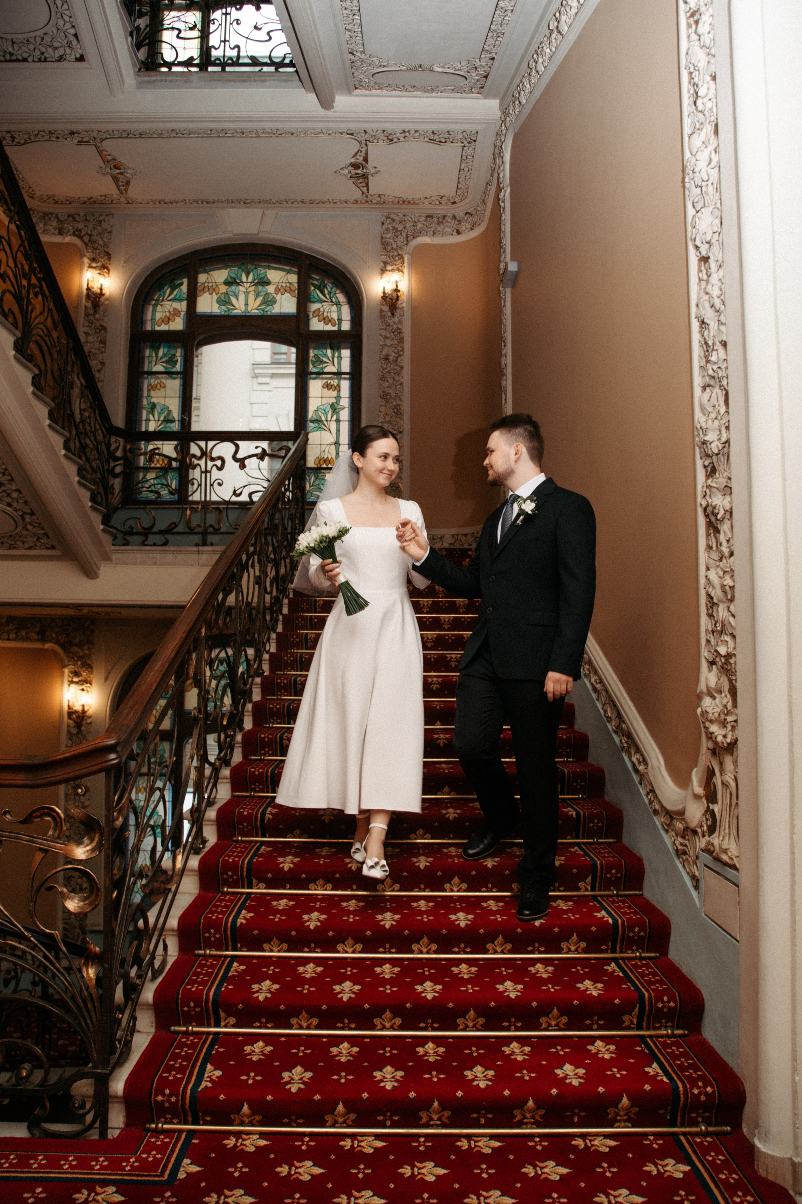 Оля и Юра. Свадебный фотограф в Москве Озерова Анастасия