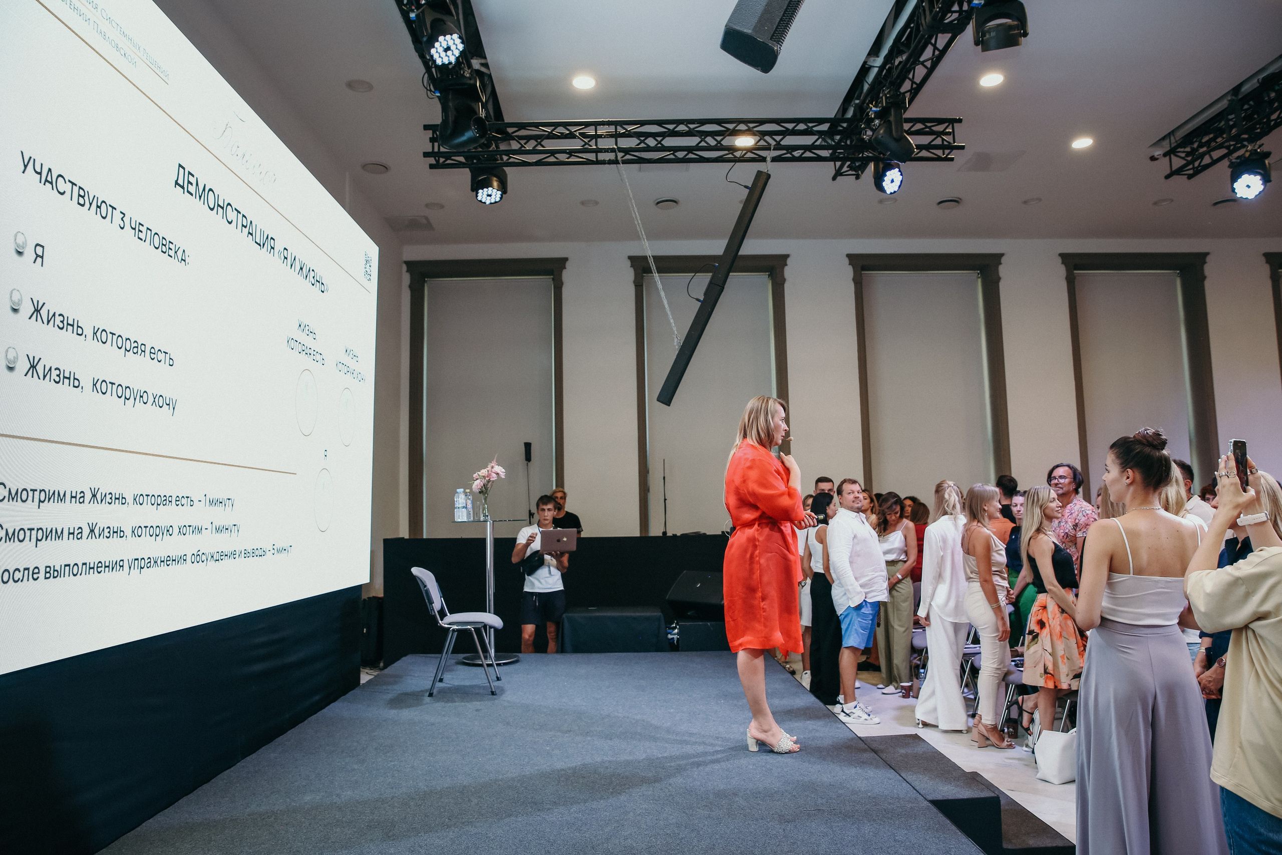 Тренинг Евгении Павловской. Фотограф и видеограф Анна Домашенко