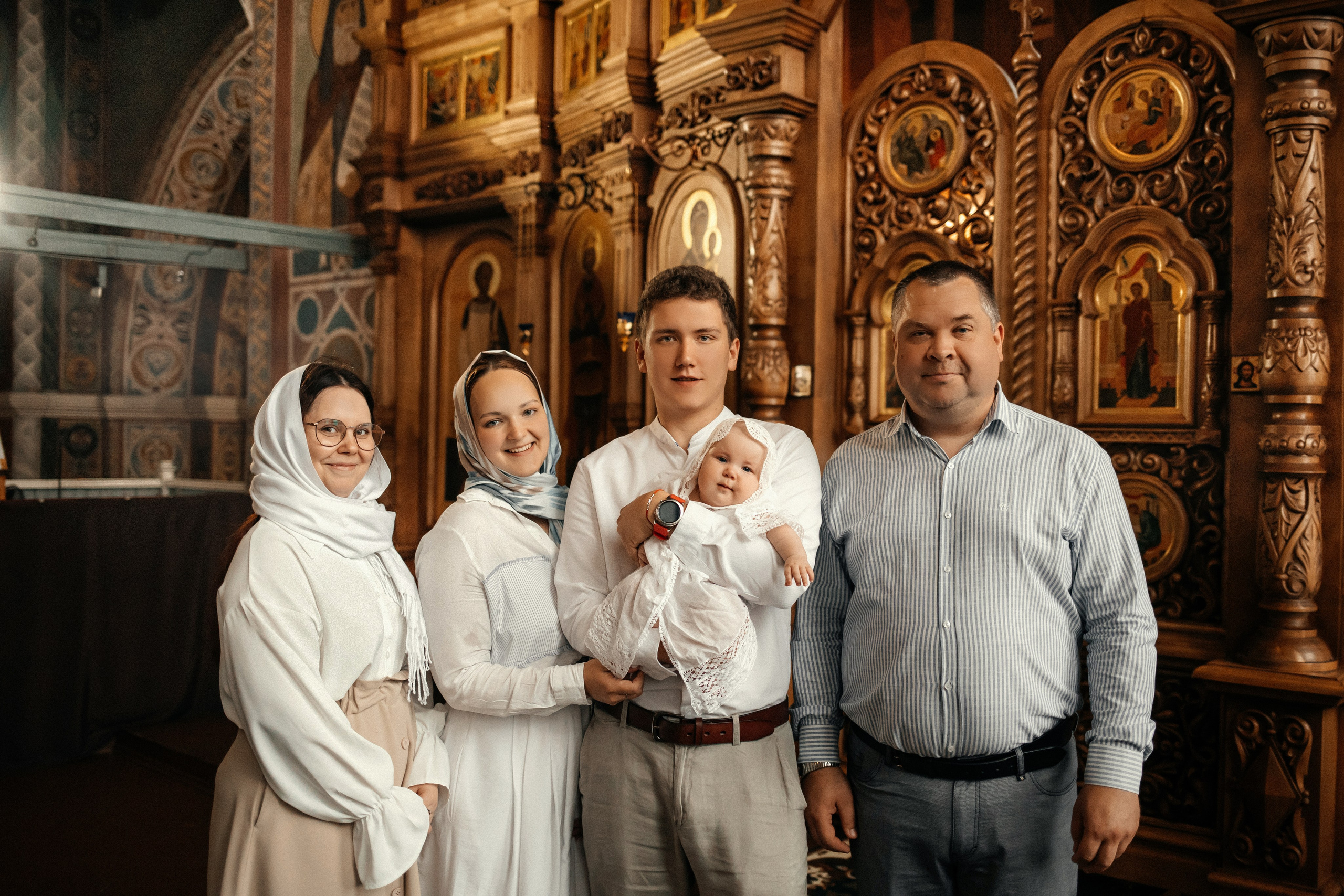 Крещение Василисы. Семейный и детский фотограф в Нижнем Новгороде Буслаева Мария