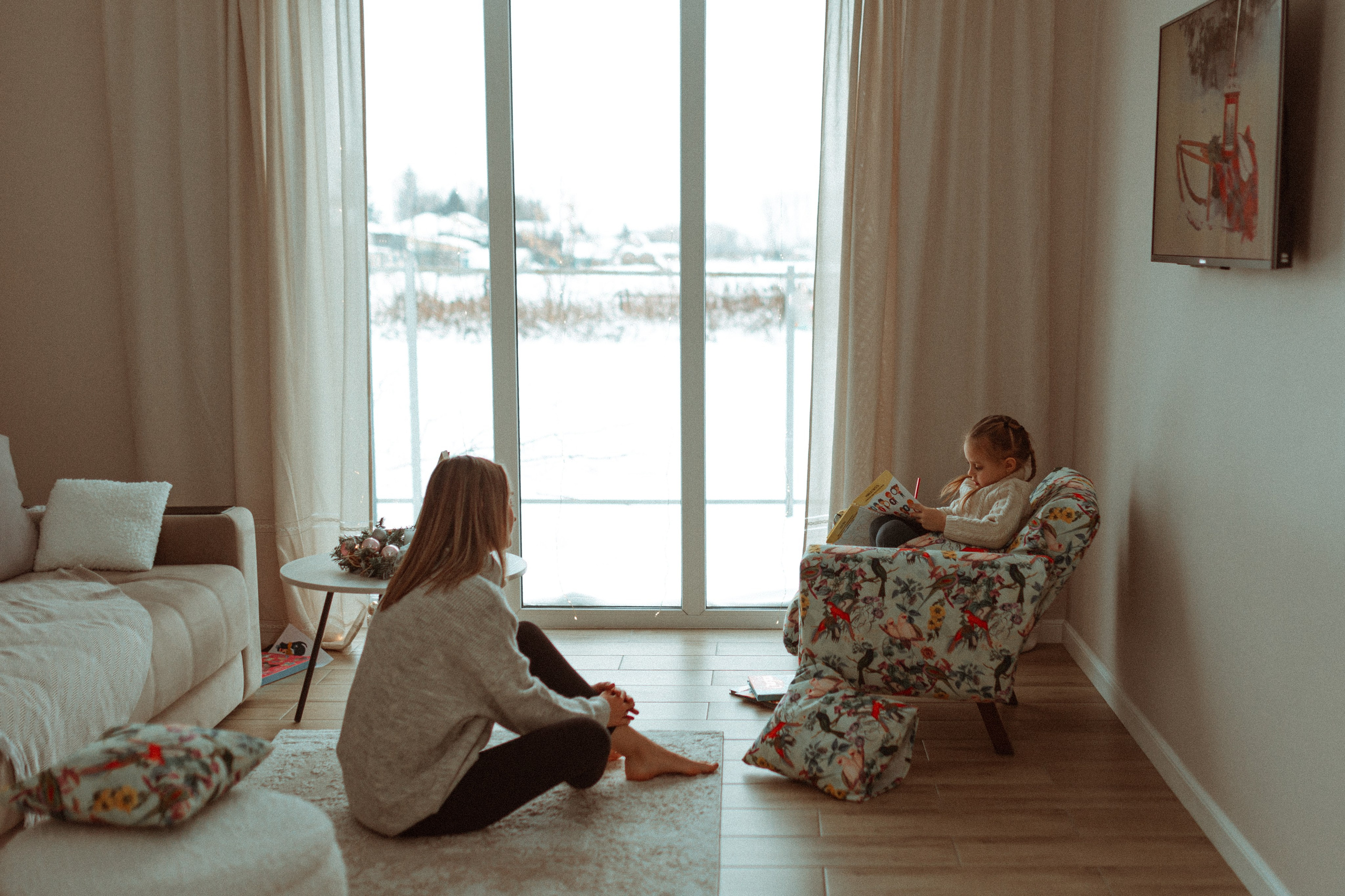 Даша и Арина. Семейный фотограф lifestyle в Новосибирске Елена Шпилевая