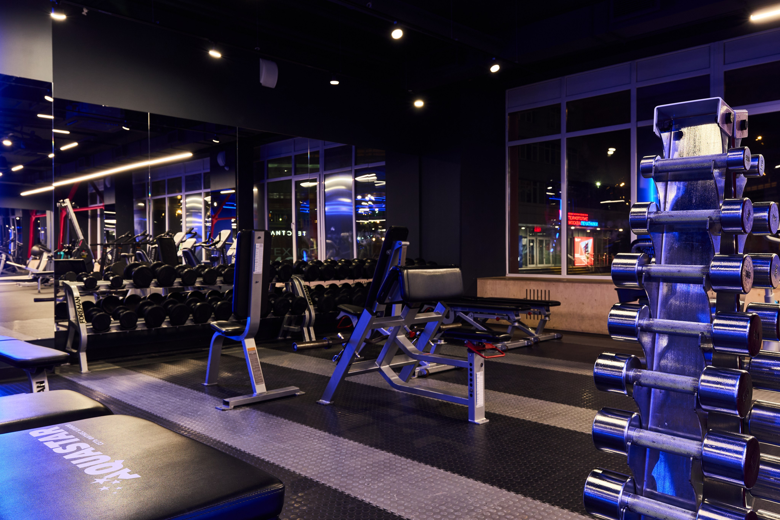 Интерьерная съёмка фитнесс клубов и спортивных площадок. КонТайм: профессиональная съемка для организаций