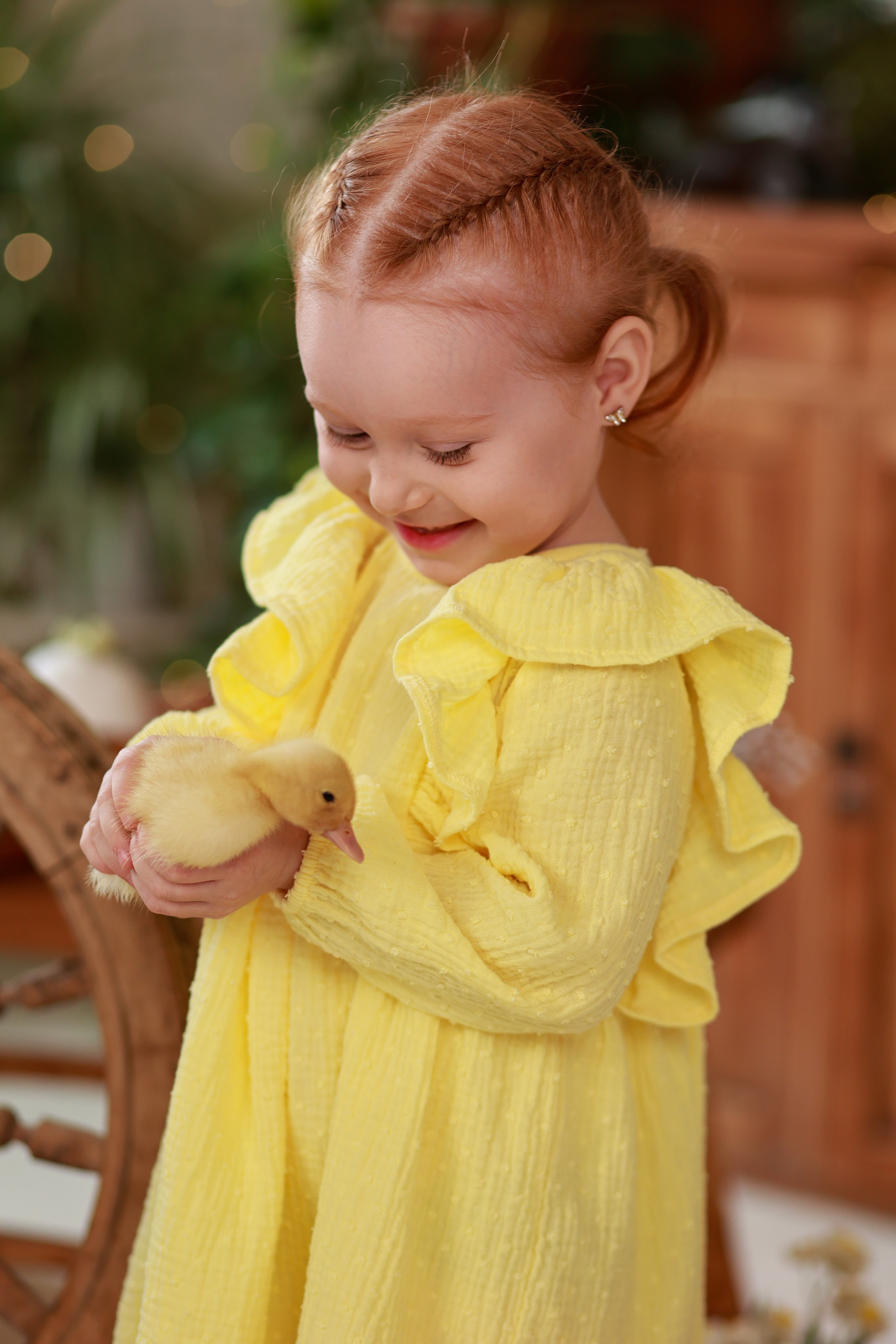 «Светлая Пасха» с утятами. Детский семейный фотограф Краснодар