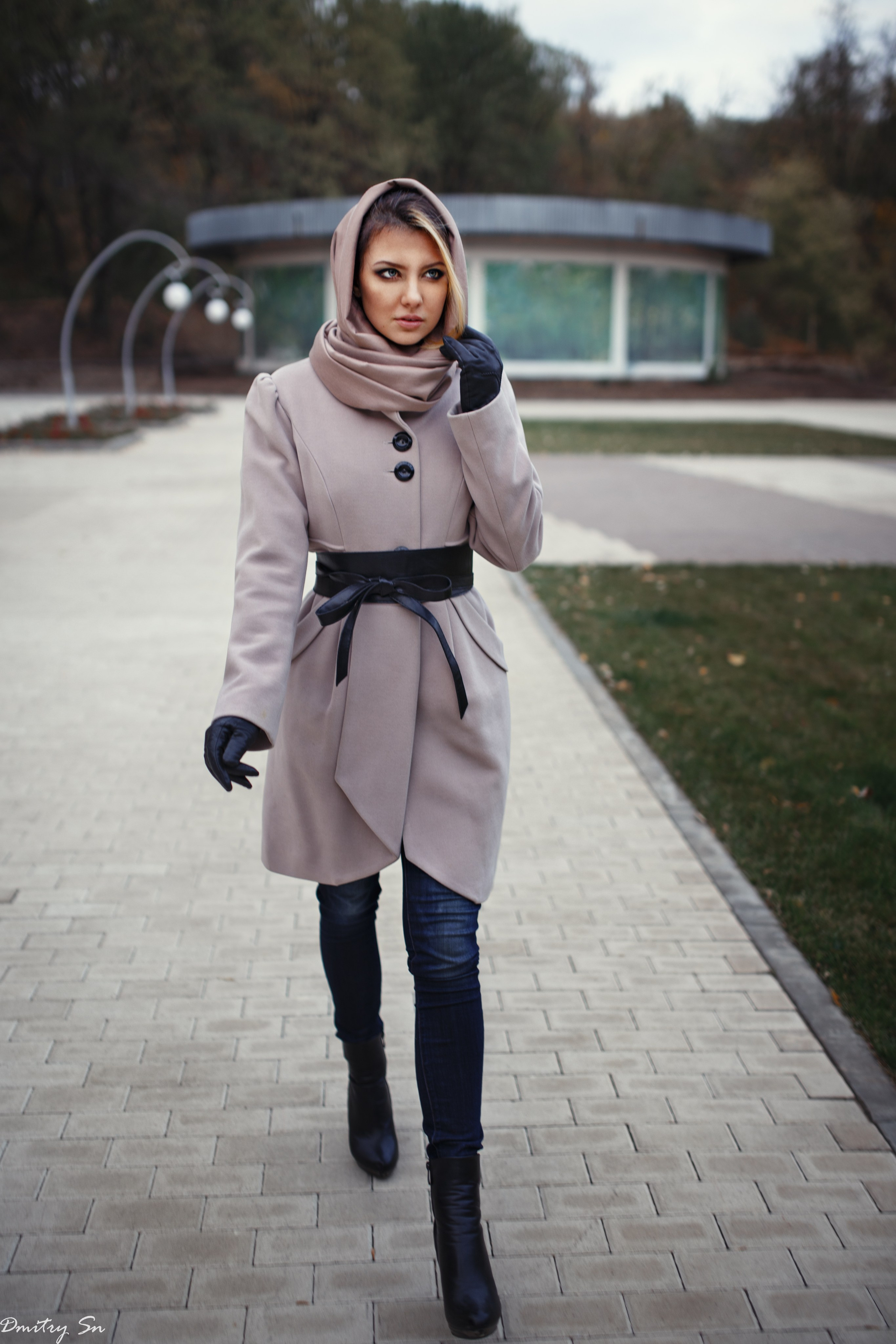 Осенняя прогулка в парке с Кристиной для «себя»