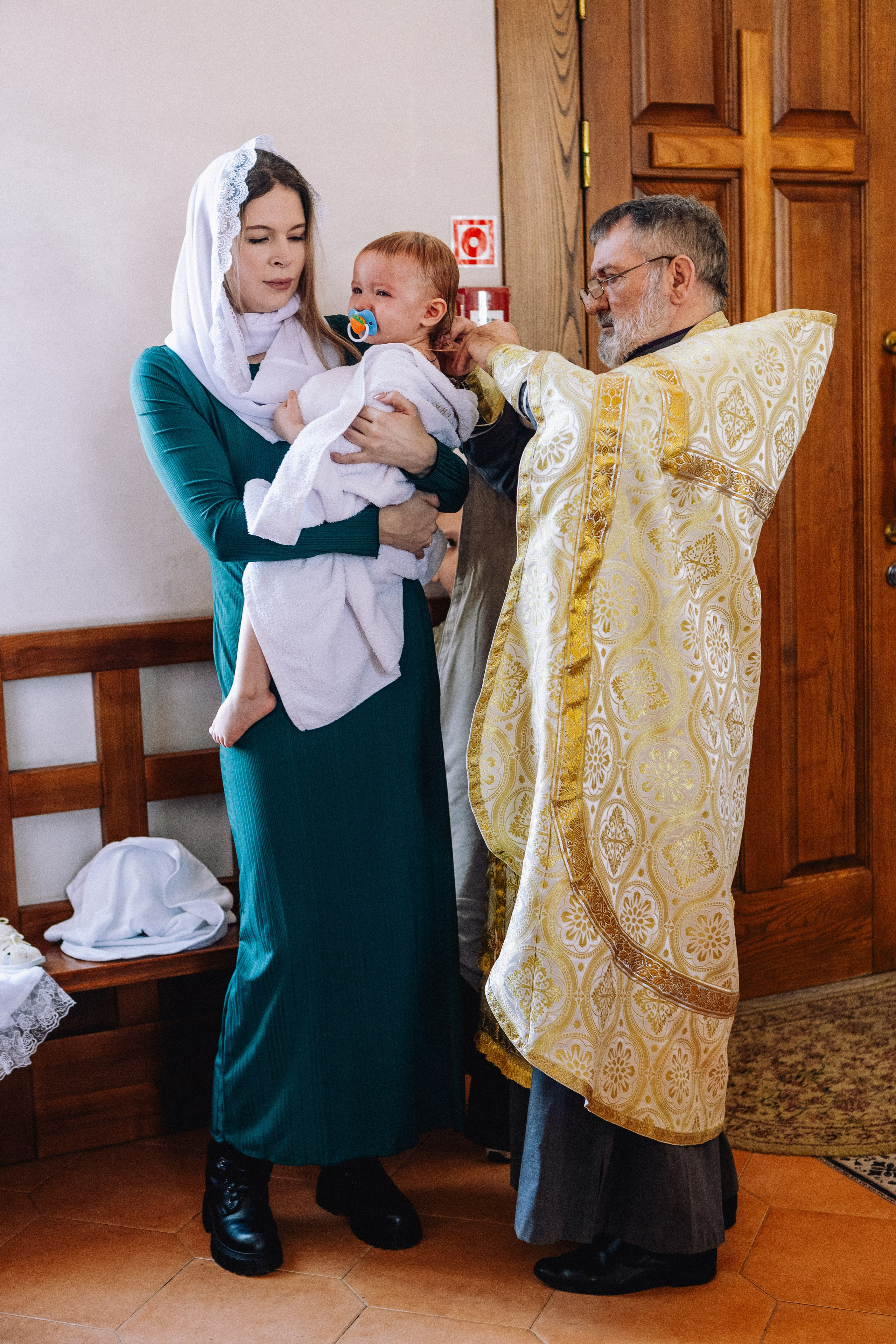 Крещение Артема и Полины. Фотограф в Курске Смирнов Евгений