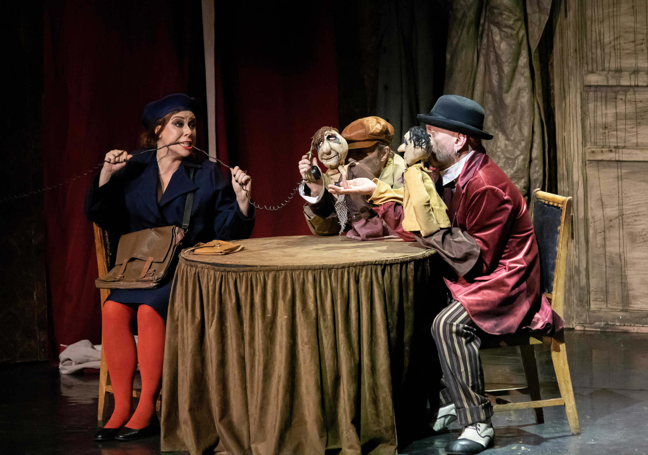 Булгаков. Куклы. Режиссер: Ольга Аничков. Москва. Конный и театральный фотограф Анапа