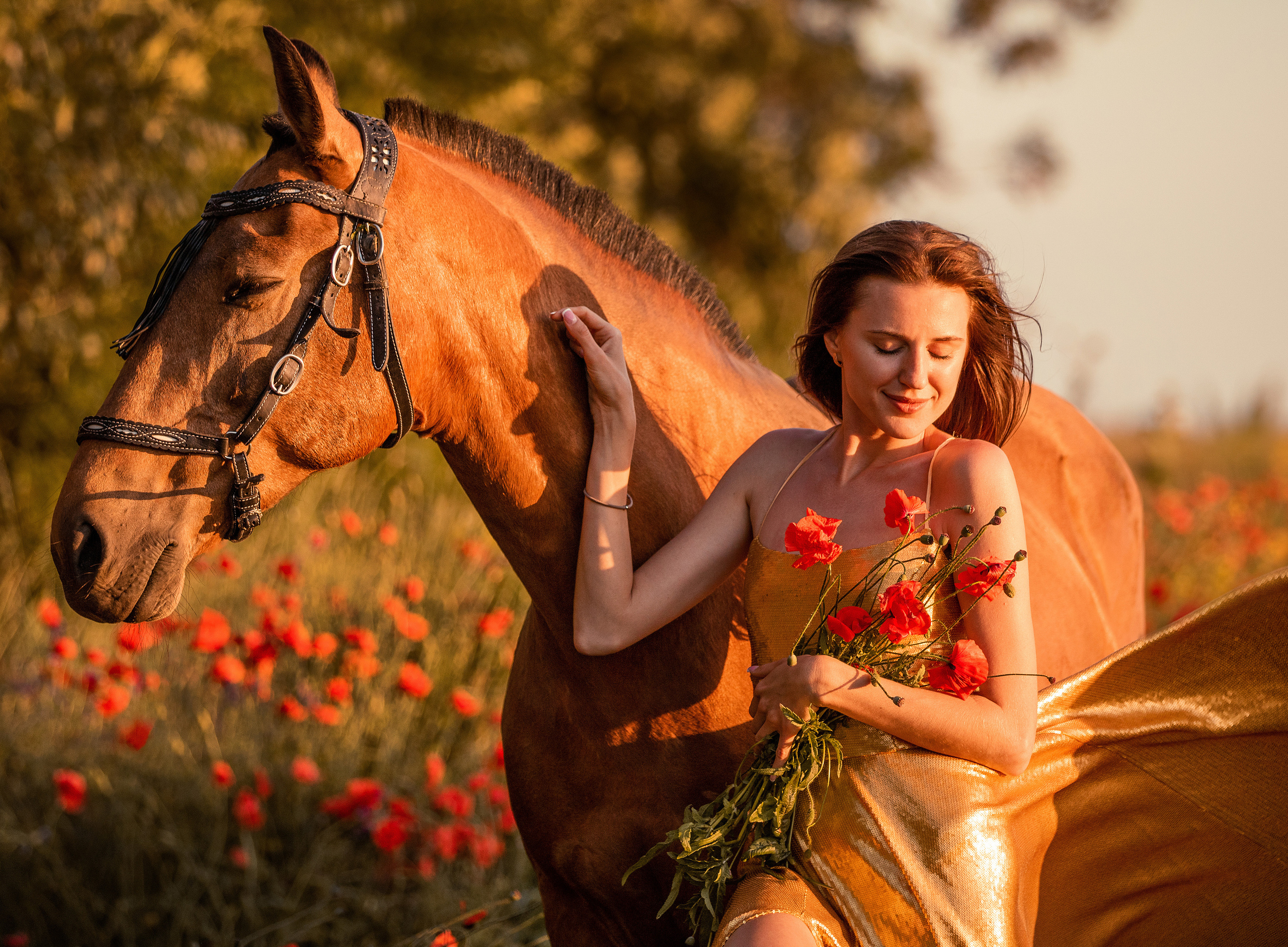 Маковые поля. Конный и театральный фотограф Анапа