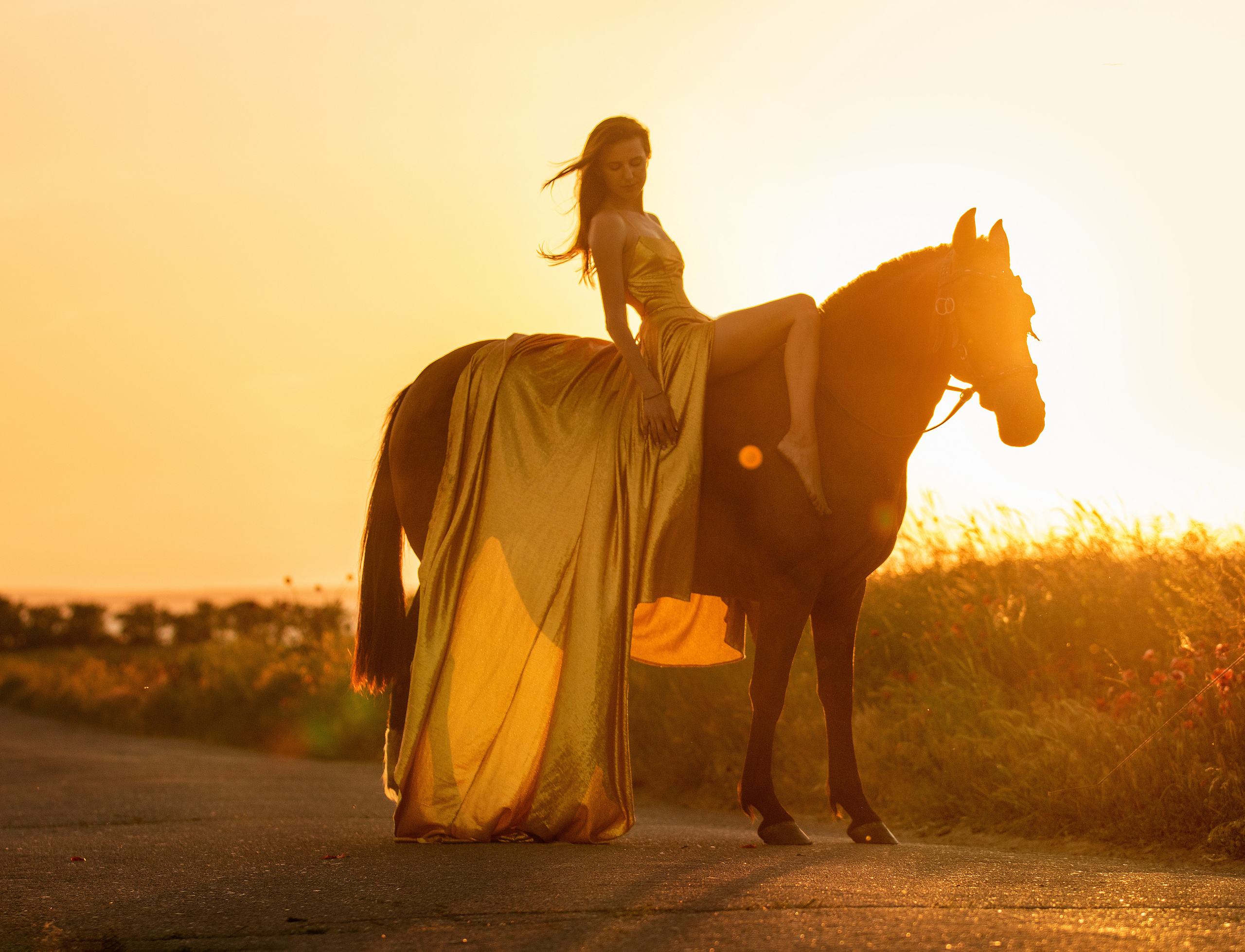 Маковые поля. Конный и театральный фотограф Анапа