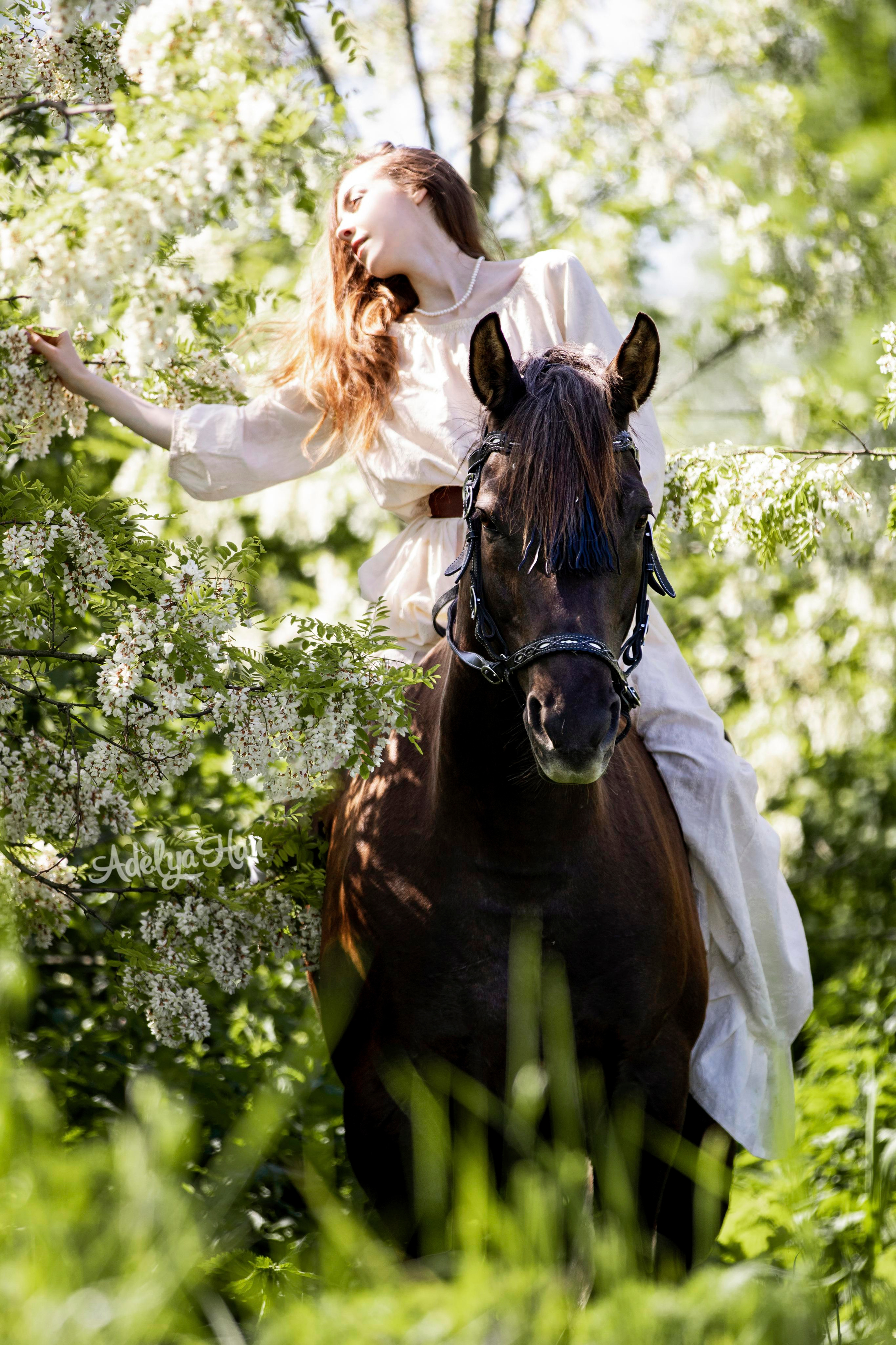 Весенние цветения. Конный и театральный фотограф Анапа