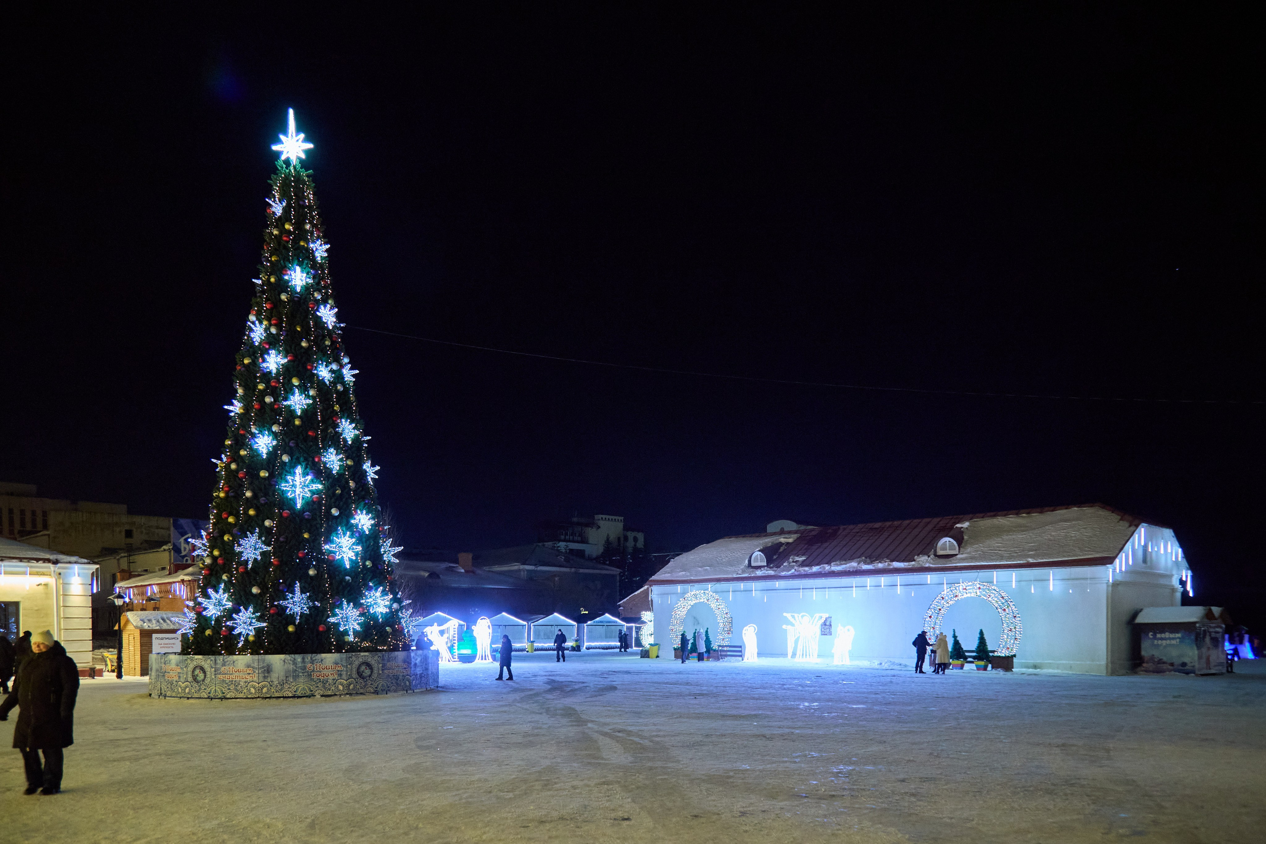 Новогодний Омск 2025. Фотограф Омск | Александр Вандеров
