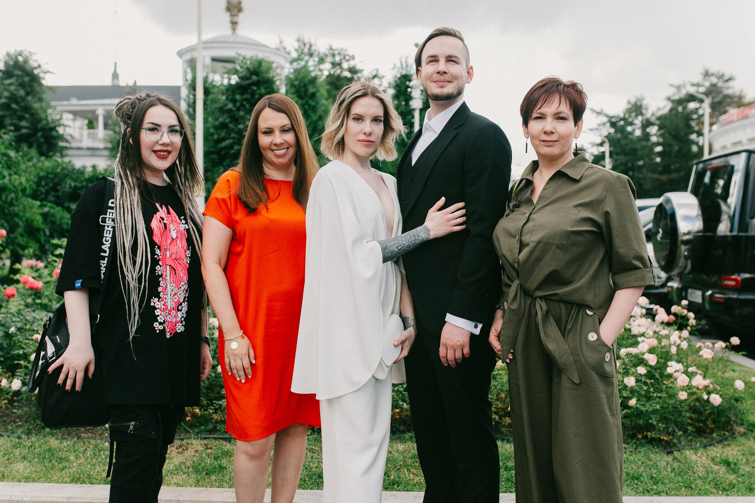 ЗАГС. Эвия и Александр. Фотограф Дарья Воскресенская в Москве