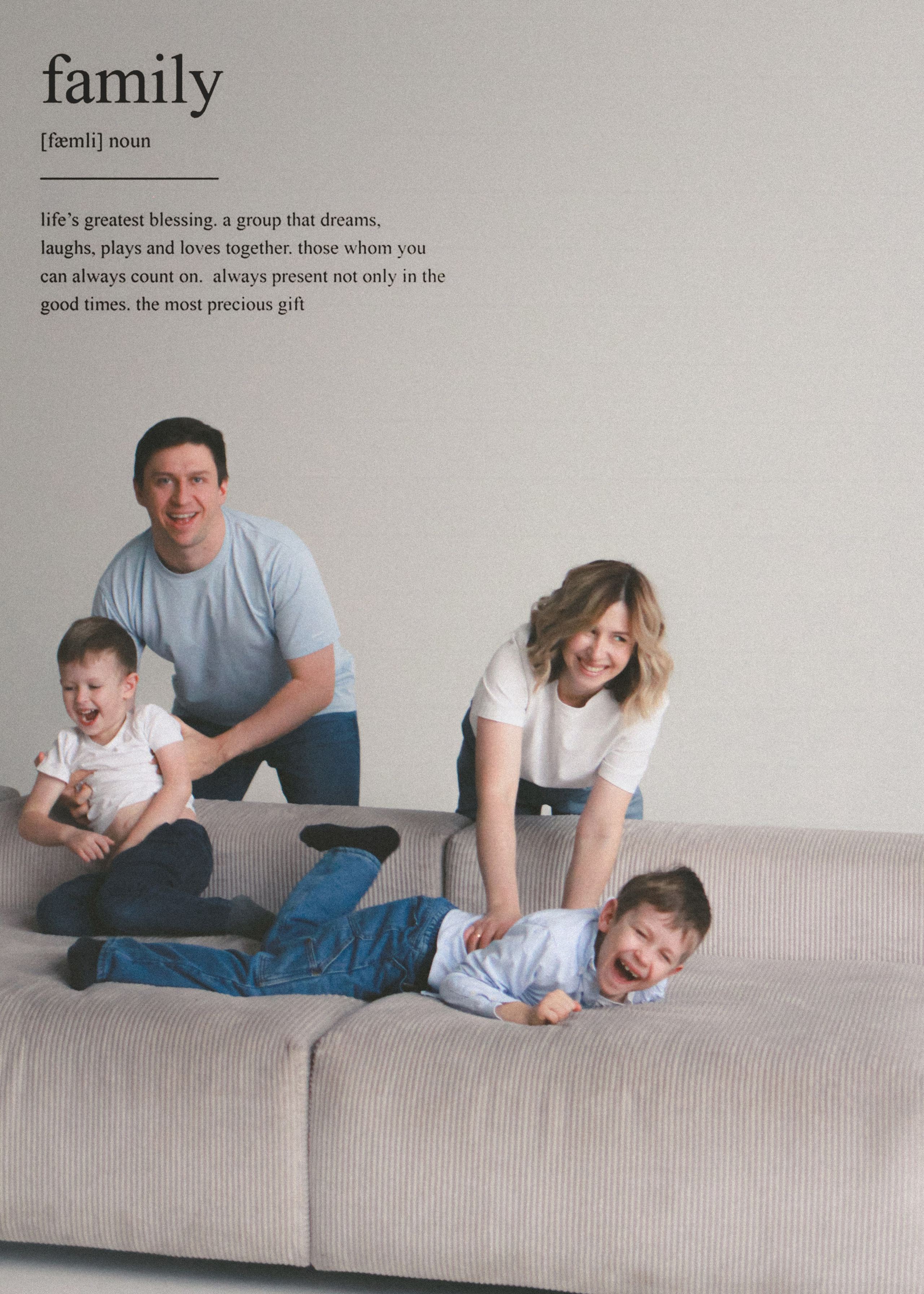 Дима, Катя и Миша с Сашей. Александра Крашевская. Портретный фотограф в Москве и Санкт-Петербурге