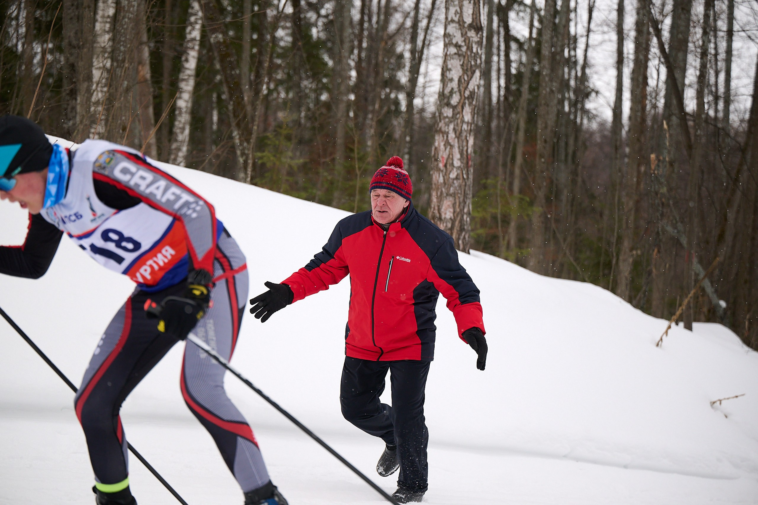 Всероссийские соревнования по лыжным гонкам «Пионерская правда». Ижевс. Спортивный репортажный фотограф в Ижевске Сергей Мерзляков
