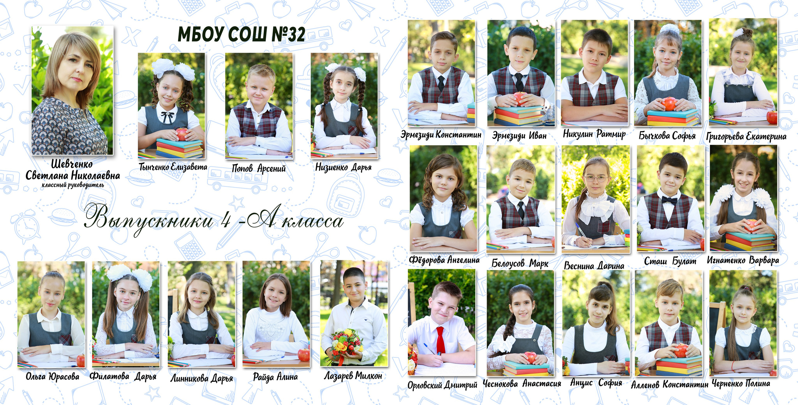 СШ 4 класс Начальная школа. ФокусФото. Детские фотосессии Краснодар и Краснодарский край