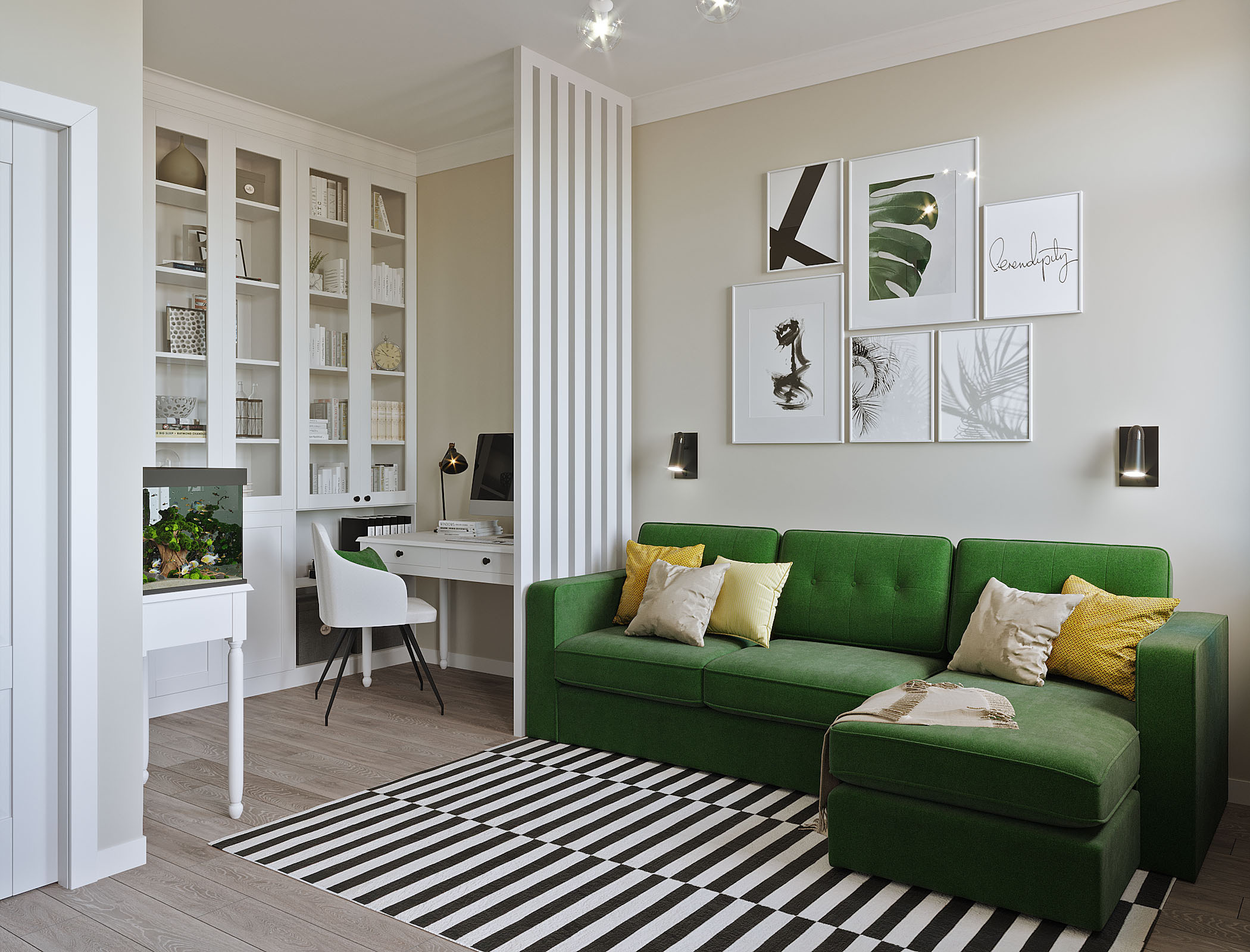 Колпинская (84кв.м). Дизайн интерьера в Санкт-Петурберге и Москве. Ксения Паршикова