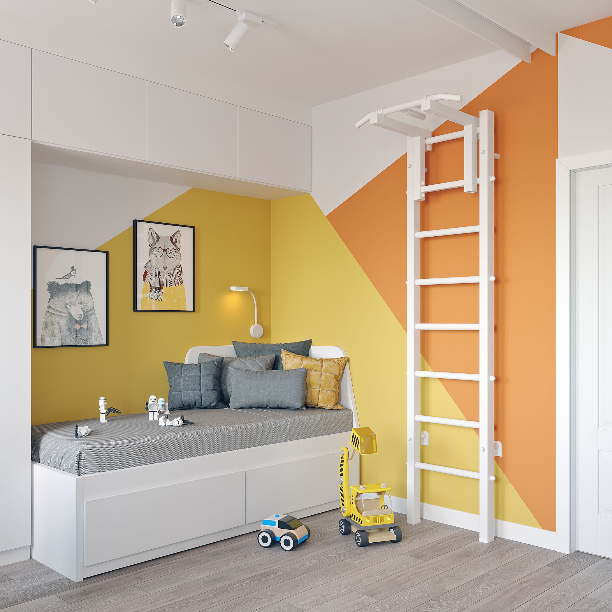 Колпинская (84кв.м). Дизайн интерьера в Санкт-Петурберге и Москве. Ксения Паршикова