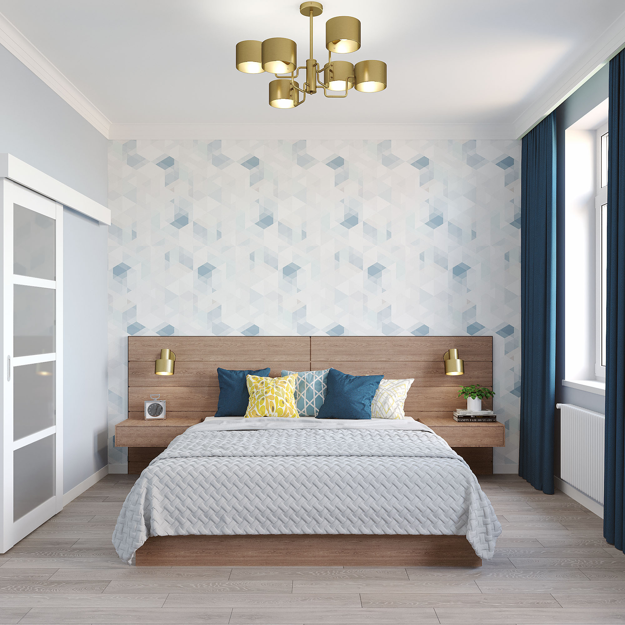 Колпинская (84кв.м). Дизайн интерьера в Санкт-Петурберге и Москве. Ксения Паршикова