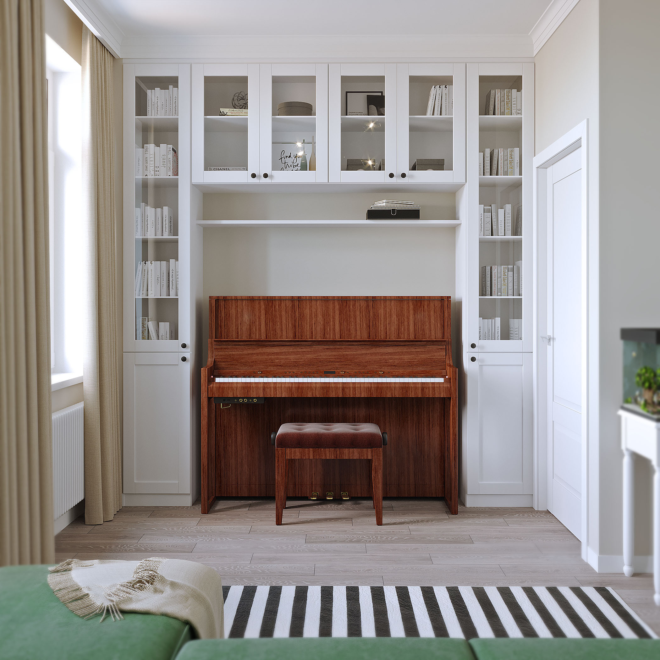 Колпинская (84кв.м). Дизайн интерьера в Санкт-Петурберге и Москве. Ксения Паршикова