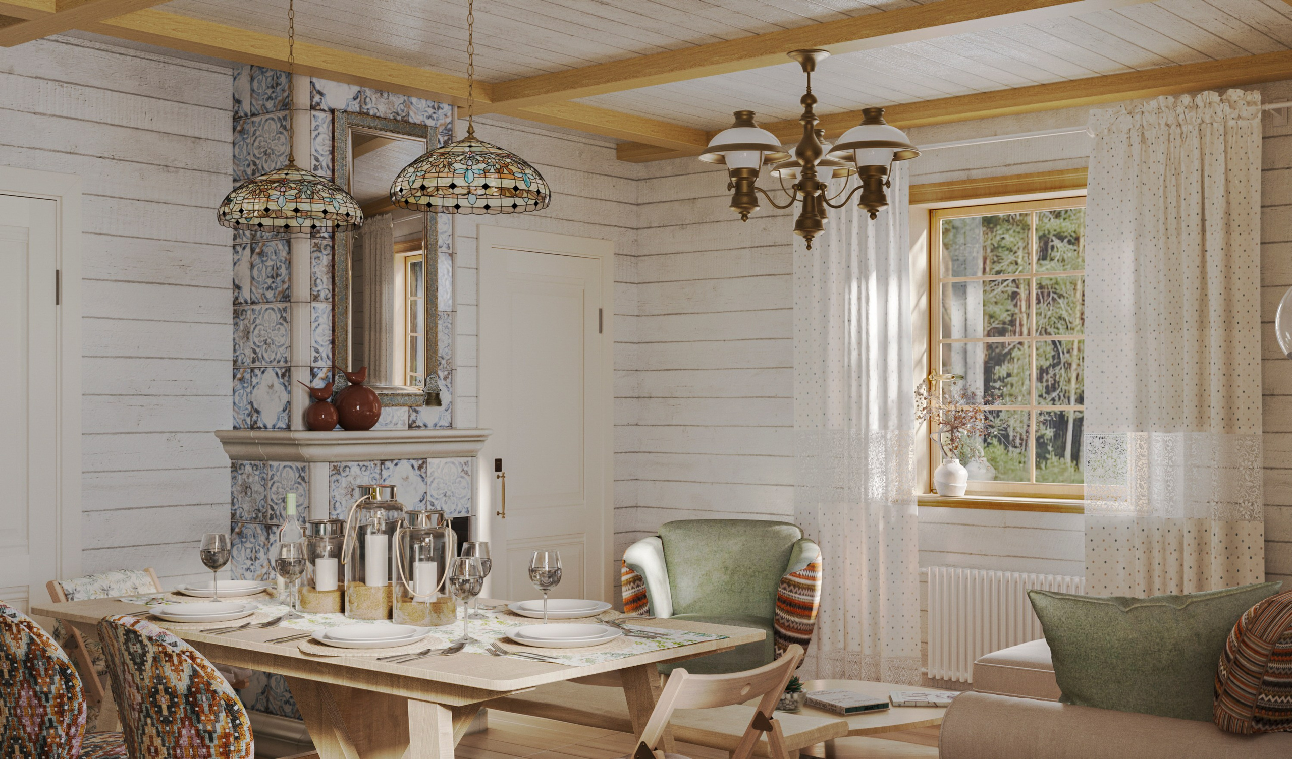 Домик в стиле прованс. Дизайн-студия RT Room