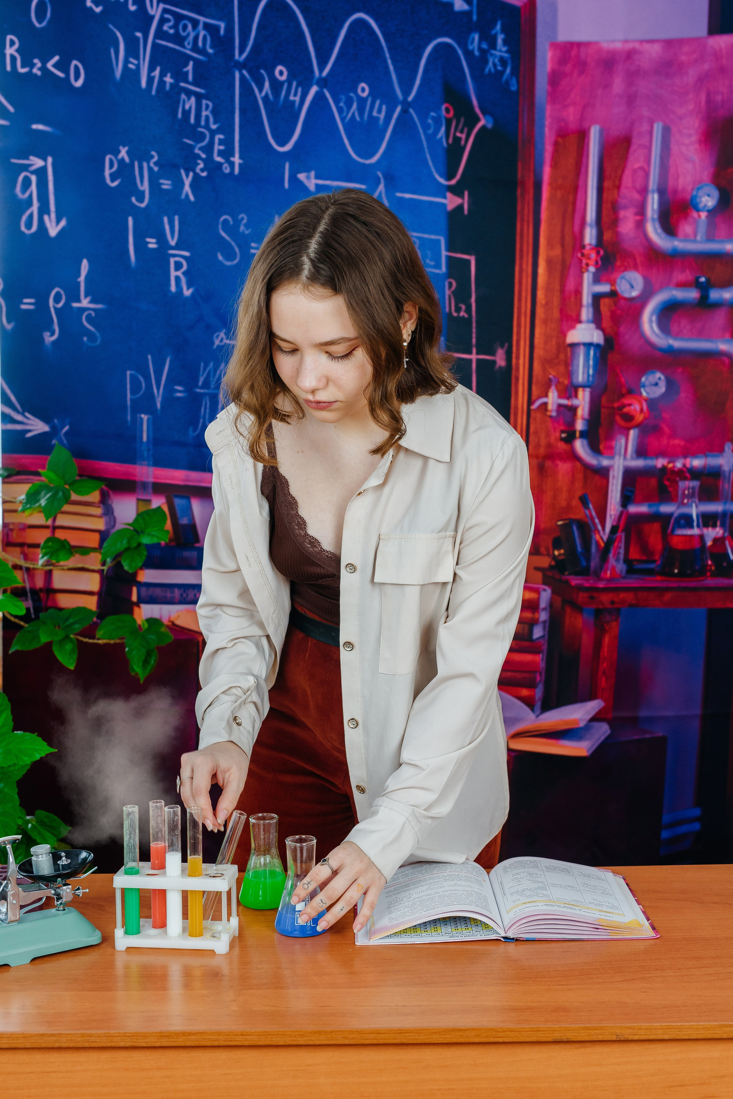 Урок химии. Семейный фотограф в Барнауле