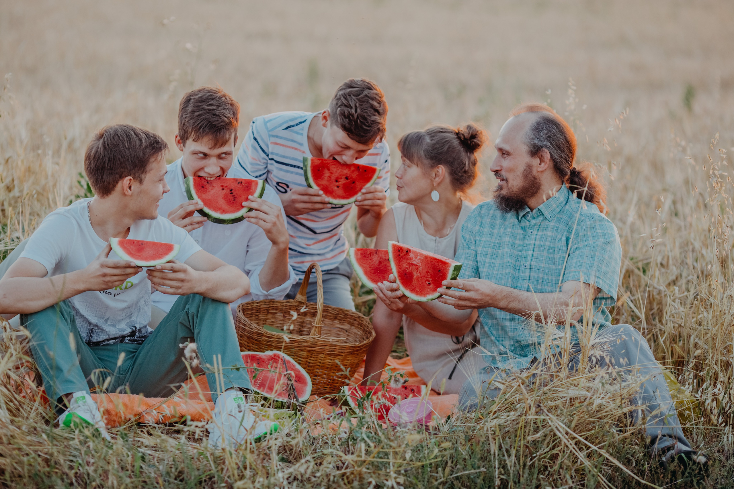 Летний закат. Свадебный и семейный фотограф Екатерина Бубнова