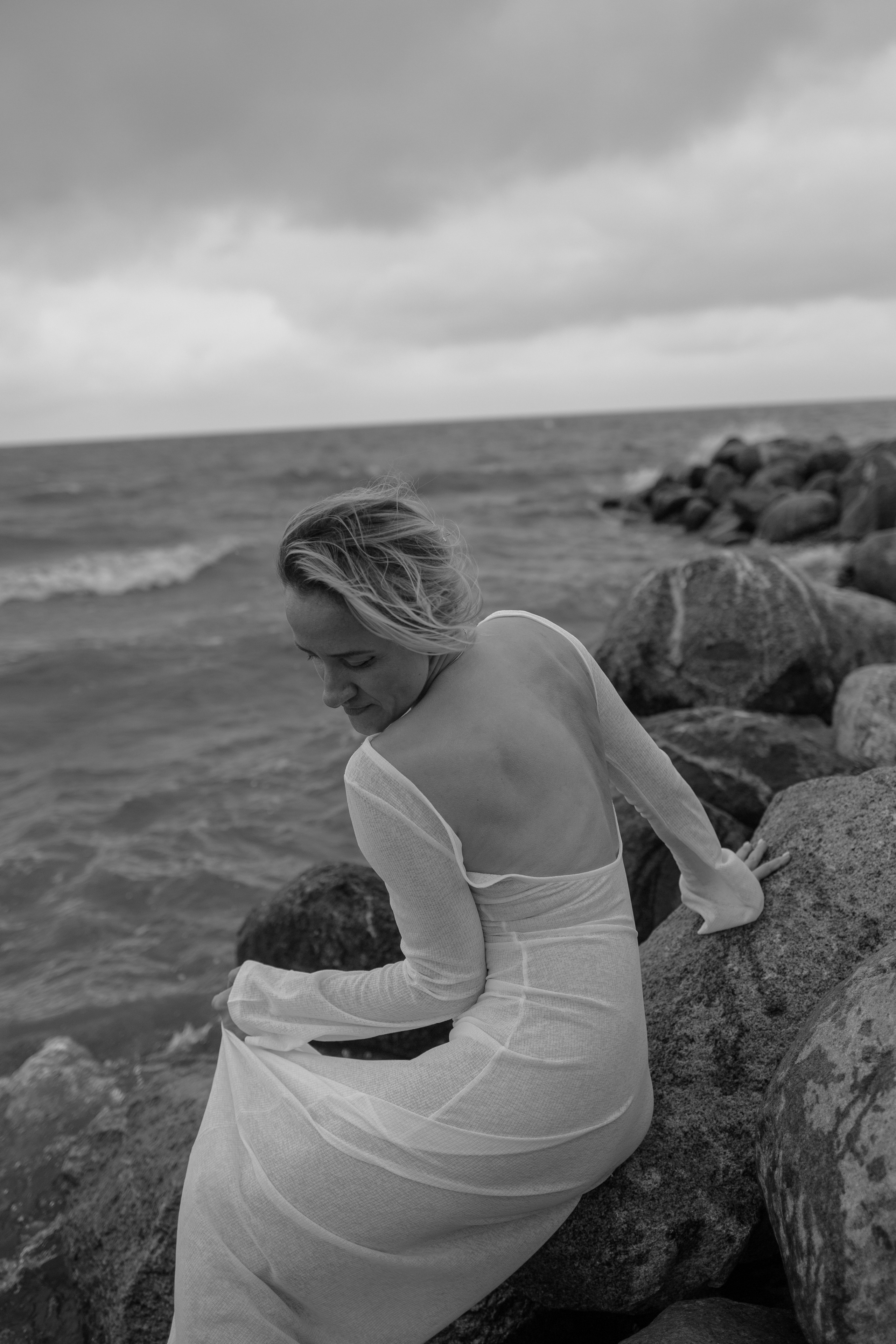 Катя. Маяк в Заливино. Фотограф в Калининграде Решетникова Алина