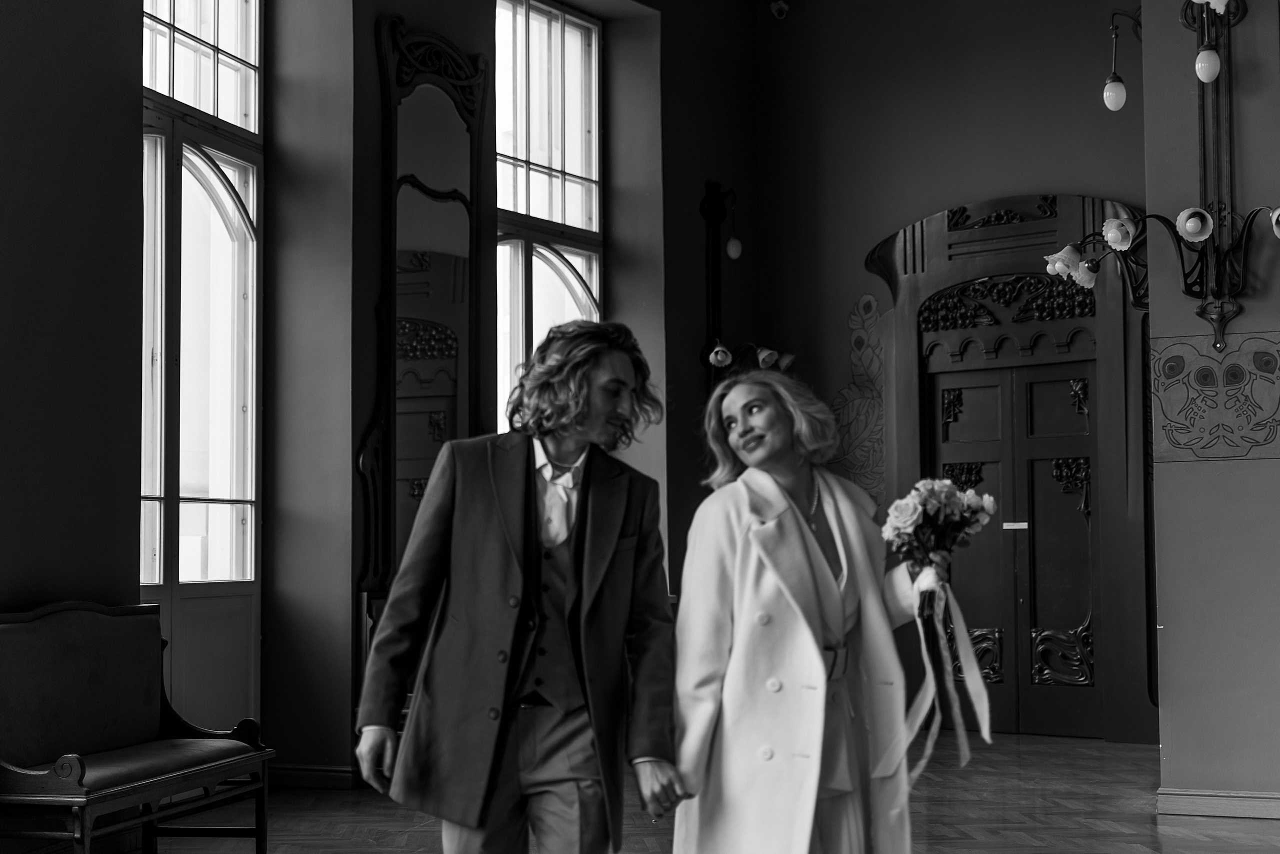 Love story Витебский вокзал. Свадебный фотограф