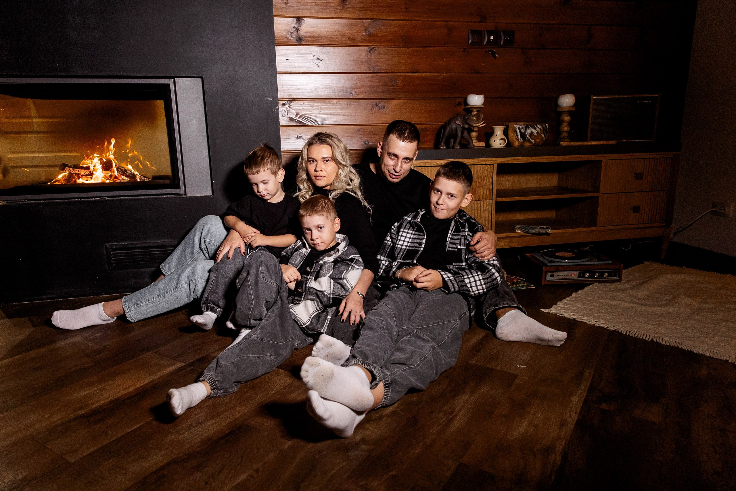 Эдуард и Дарья с сыновьями. Свадебный и семейный фотограф в Челябинске Юлия Ишимова