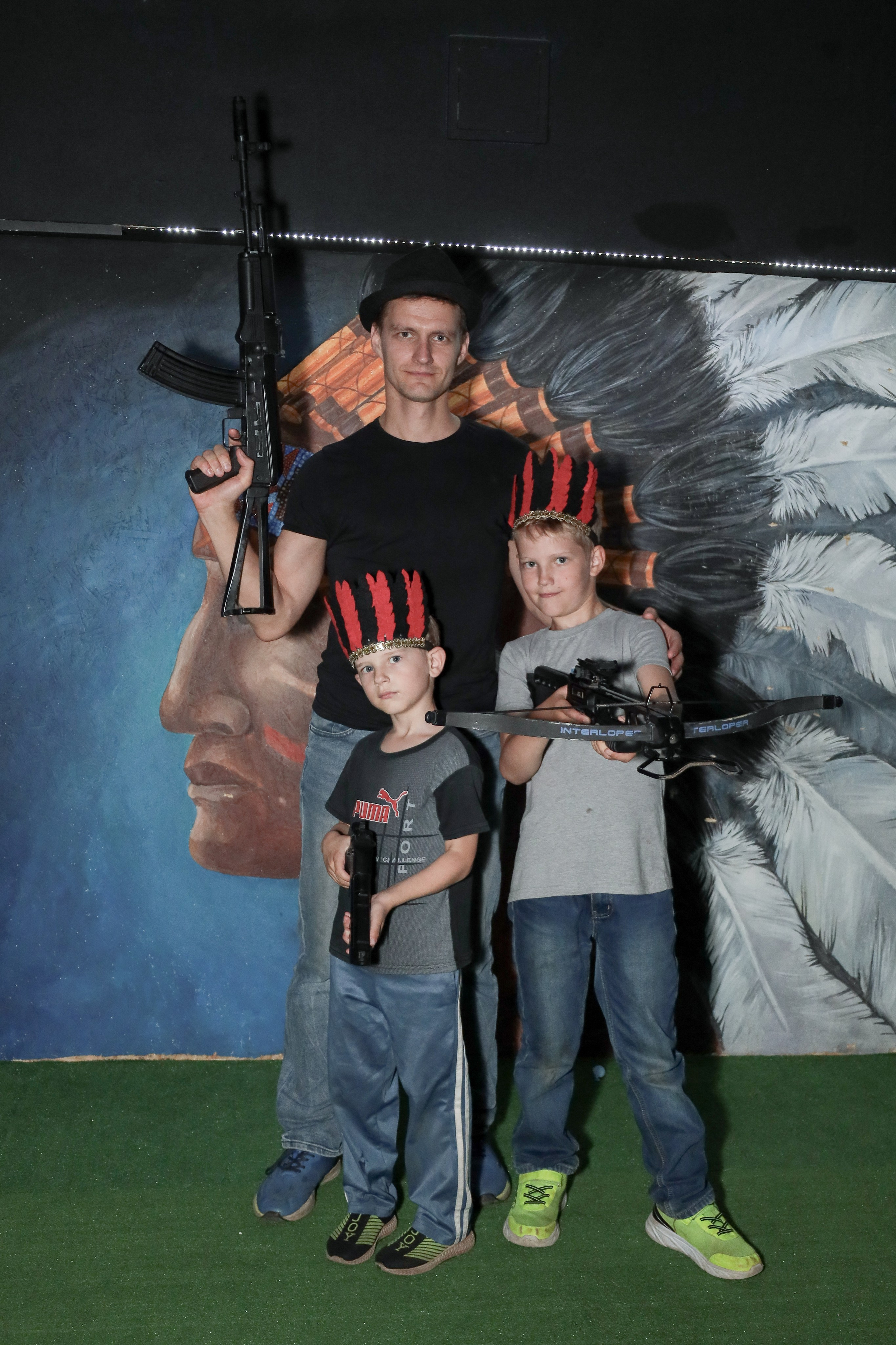 День рождение в стрелковом клубе. Фотограф Надршина Лилия