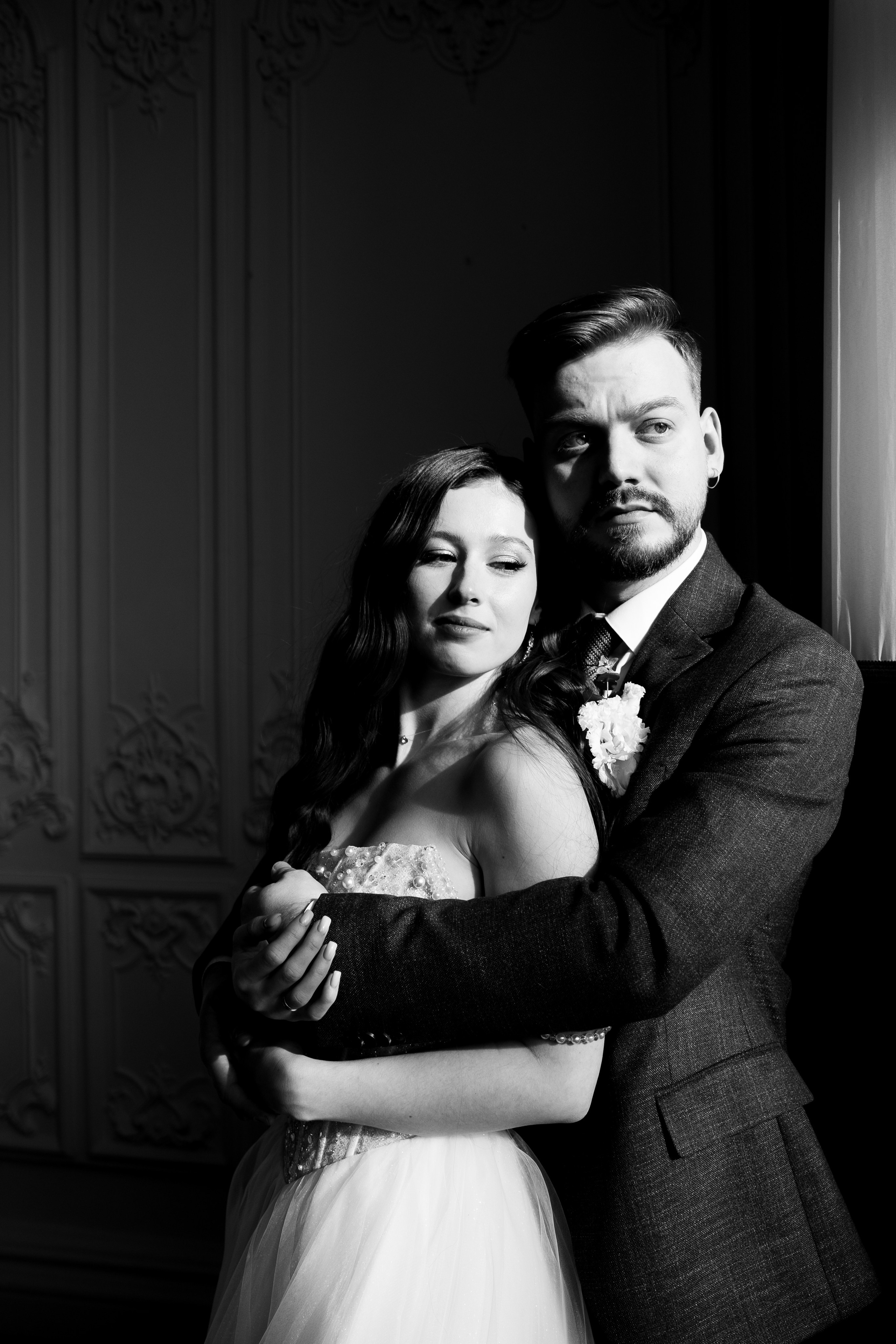 Алексей и Елена /монохром/. Свадебный и репортажной фотограф Денис Ожигин в Краснодаре и Краснодарском крае