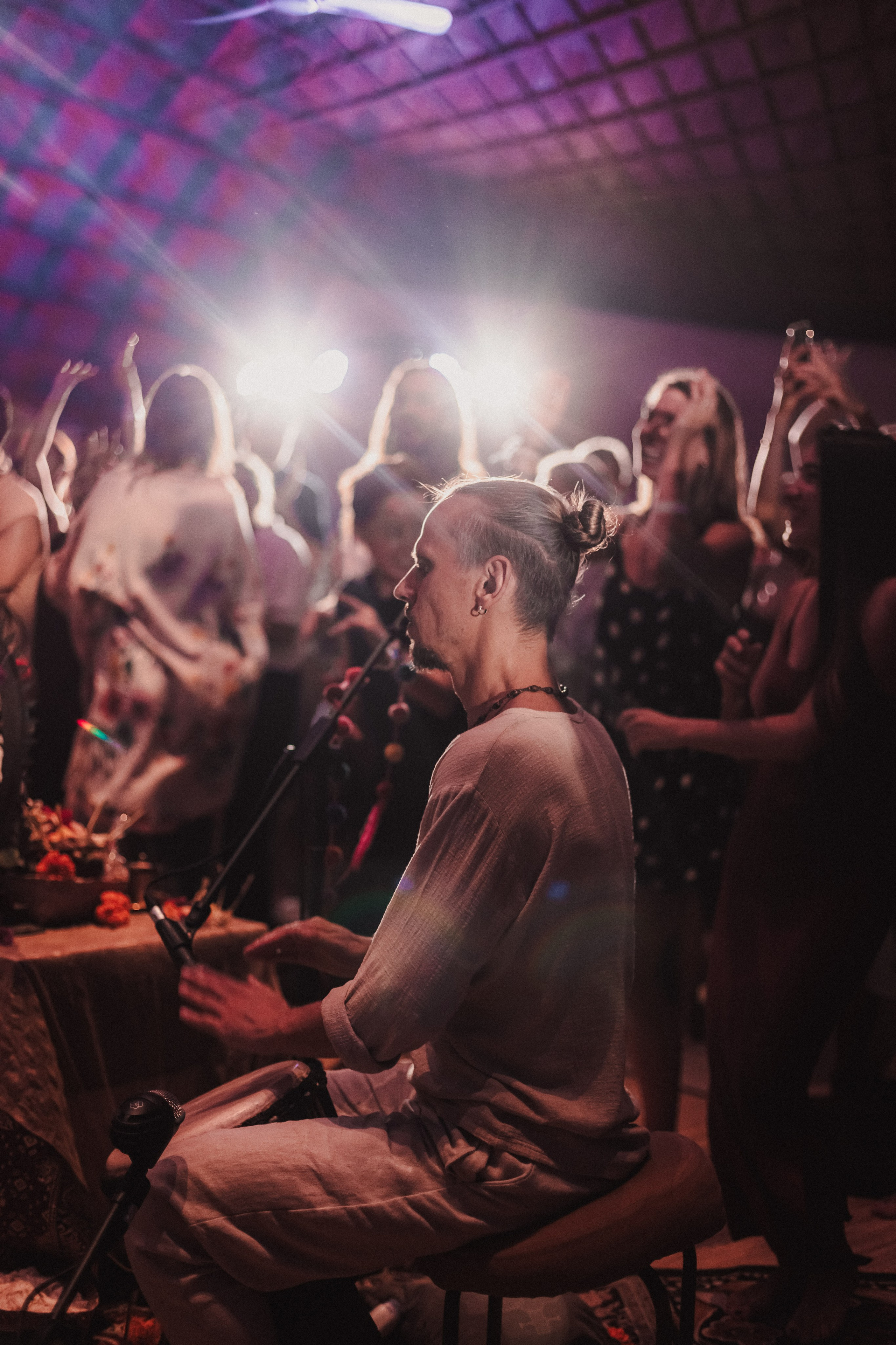 Hanuman Project kirtan at Alchemy march. Mariam Bagdasaryan