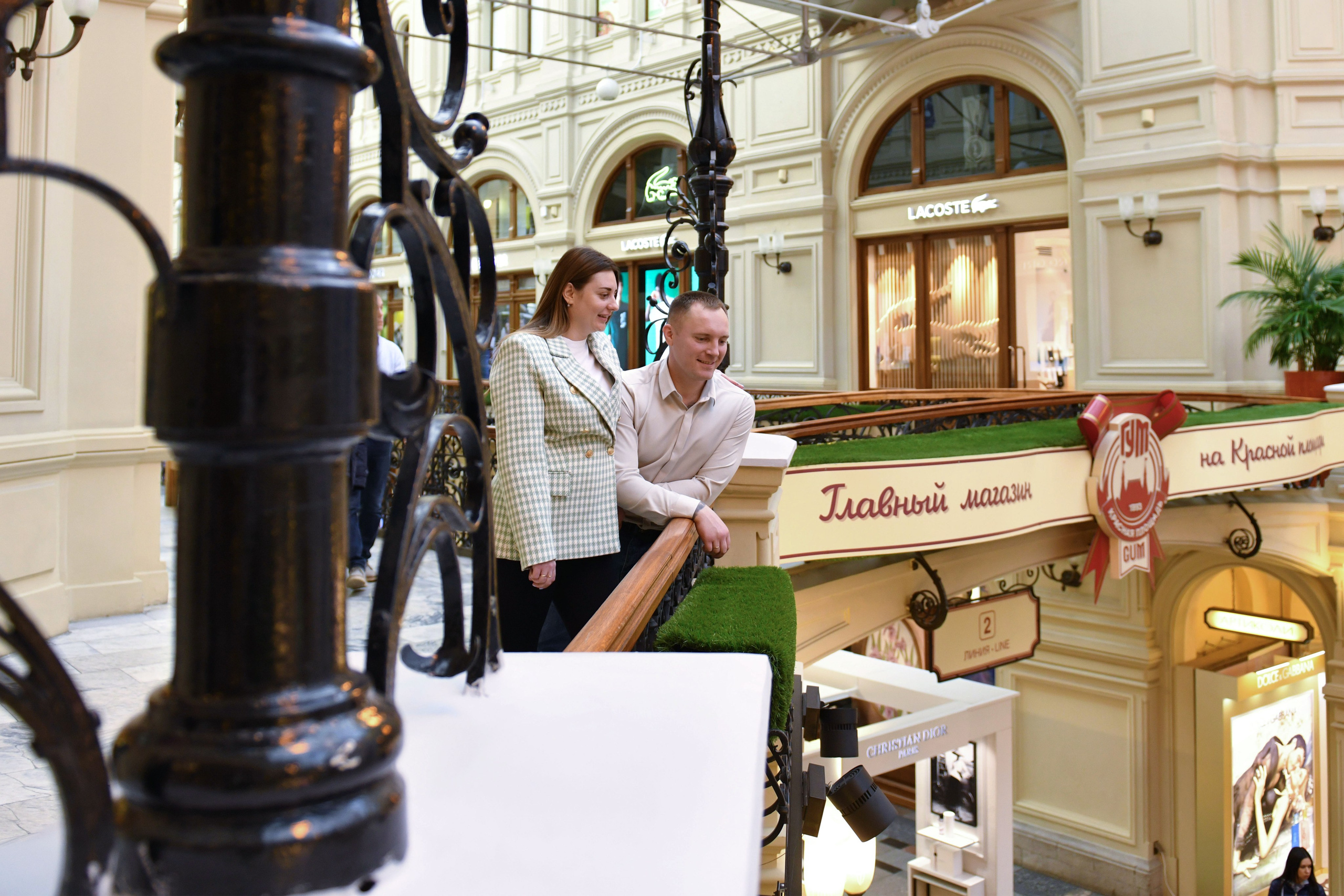 Семья в ГУМе 2. Свадебный и портретный фотограф в Москве Галина Борисова