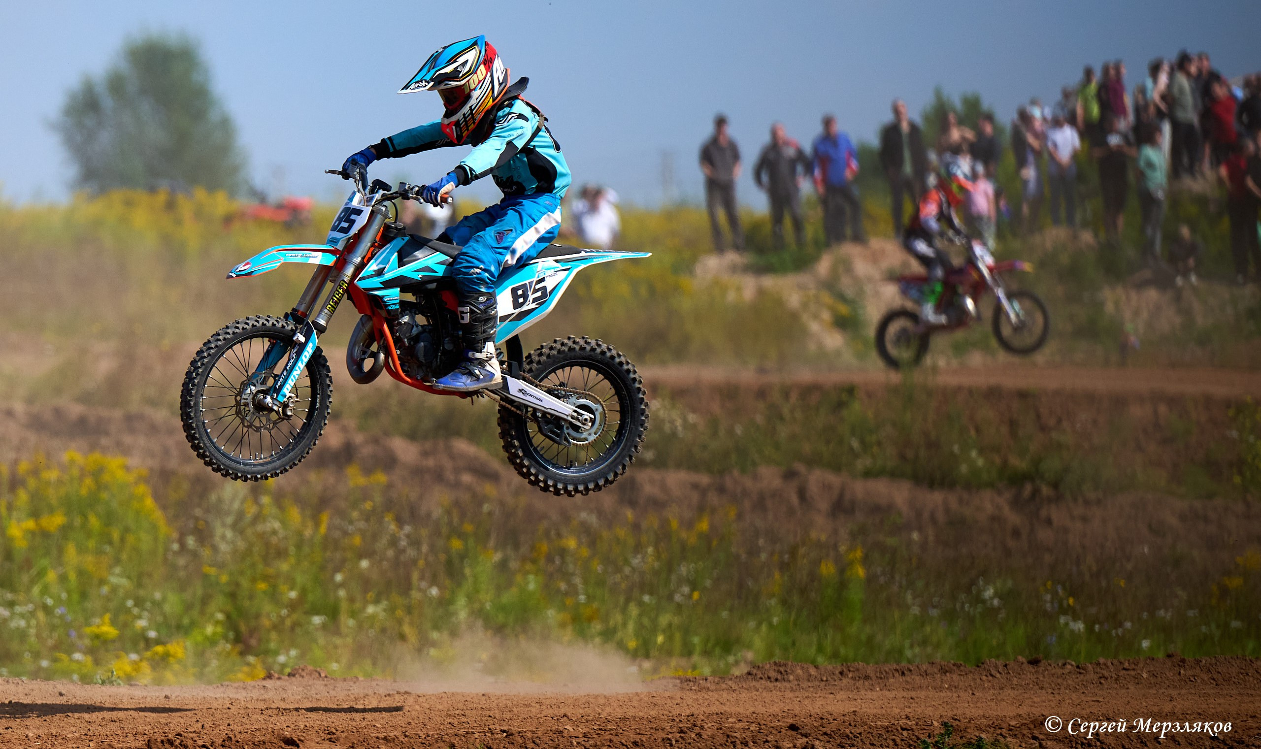 Мотокросс. Орловское. Ижевск. 25.08.2024. Спортивный репортажный фотограф в Ижевске Сергей Мерзляков