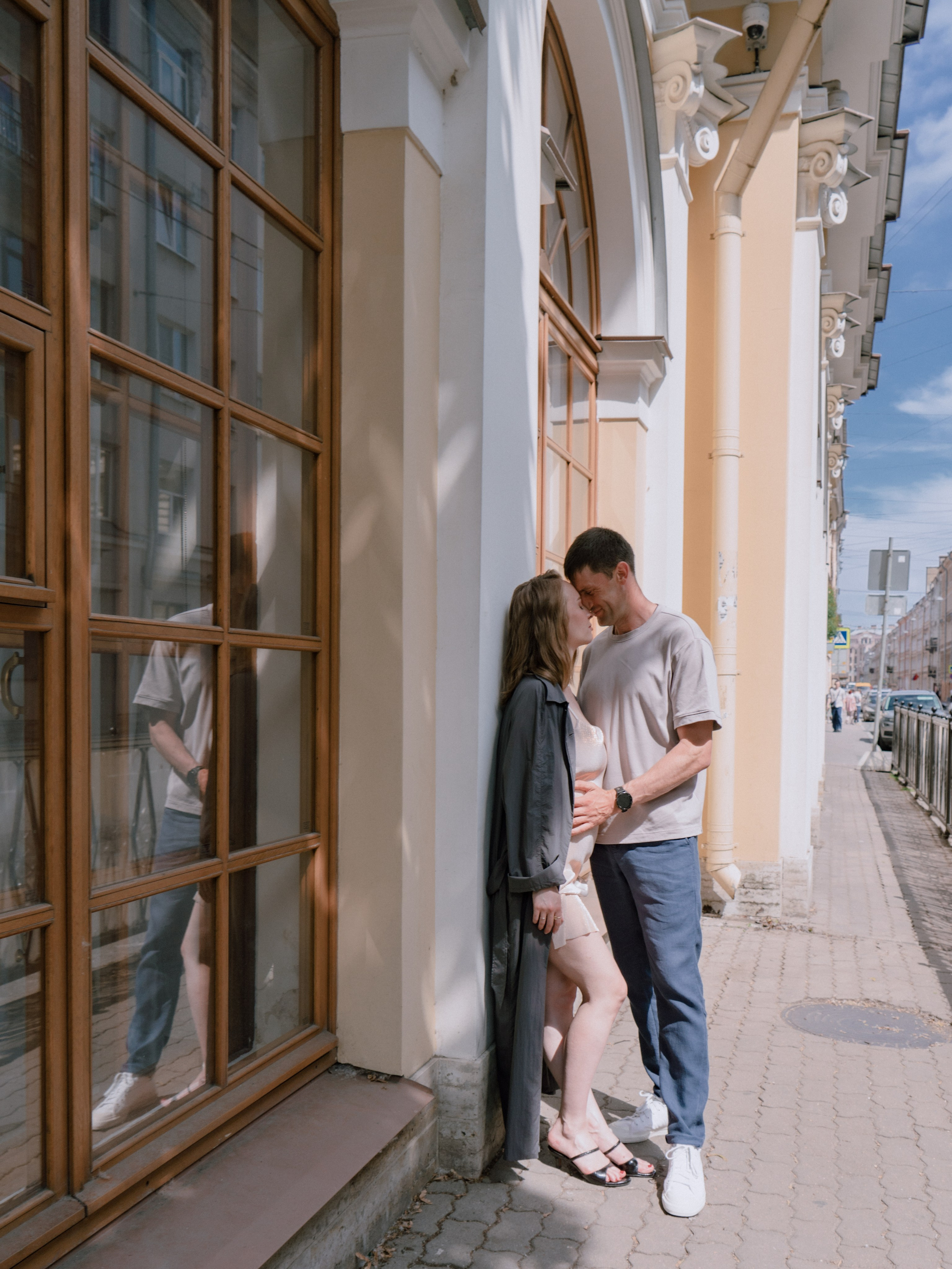 Семейная фотосессия в Петербурге на прогулке. Светлана Гопанюк. Портретный фотограф. Санкт-Петербург. СПб