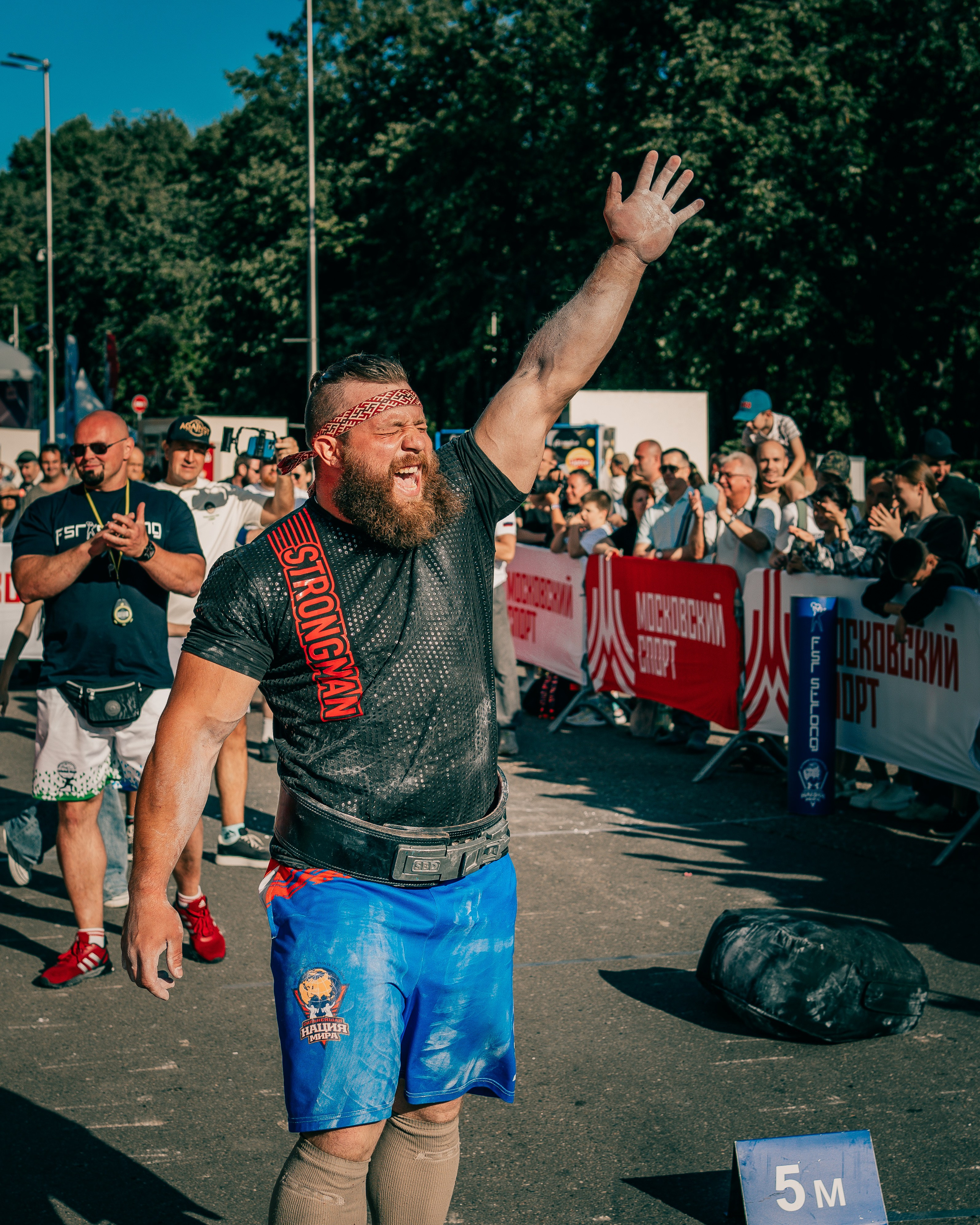 Съемка «Strongman World Cup»