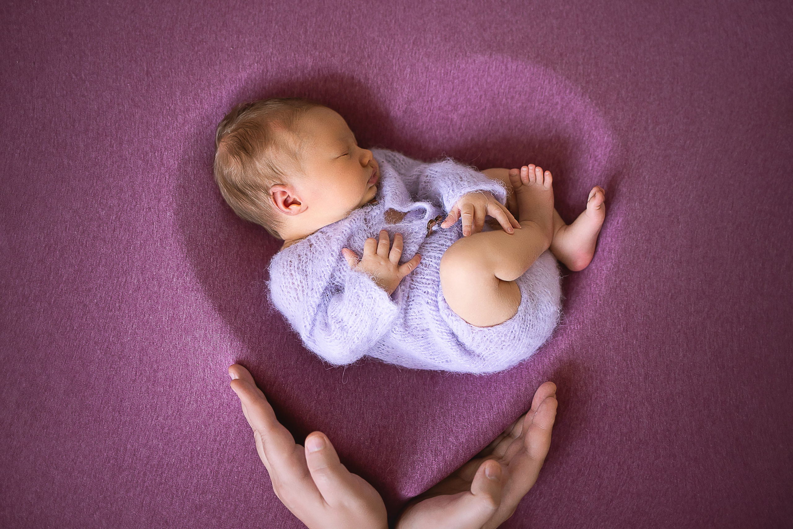 Фотосессия новорожденного. Фотограф новорожденных в Новосибирске