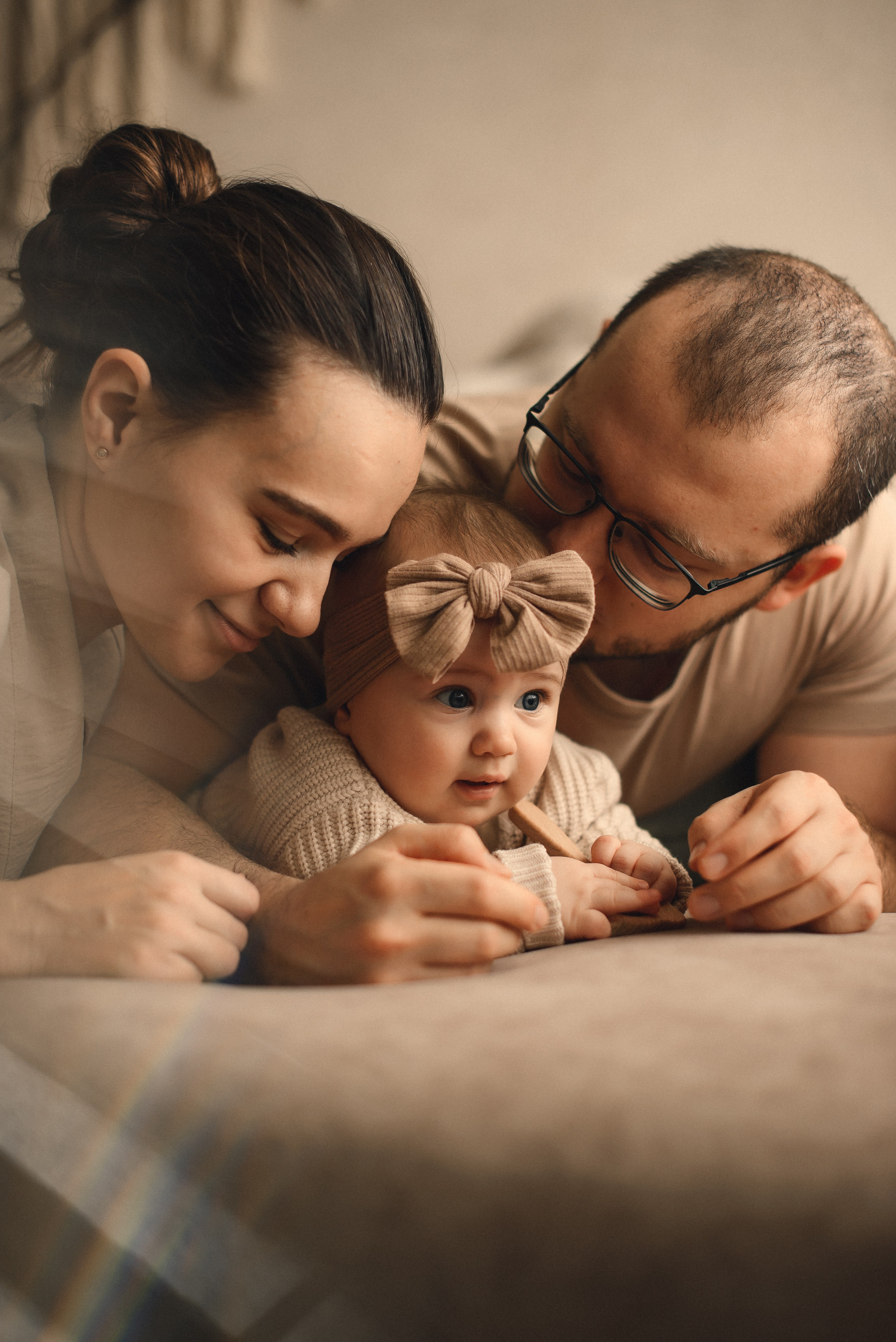 Первая фотосессия маленькой Яны. Семейный фотограф в г. Ставрополь, Сорокина Мария