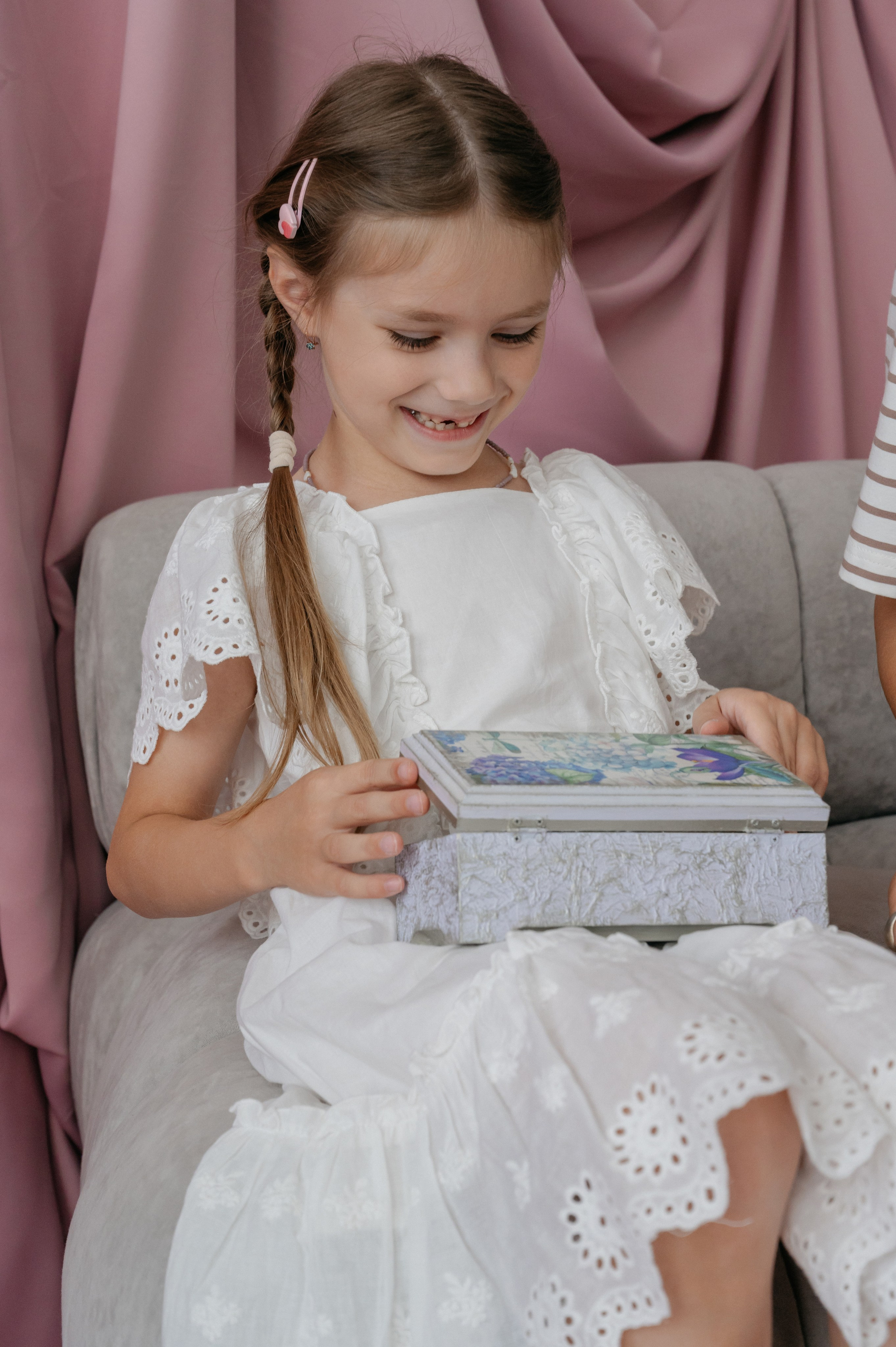 Семья Елены с внуками. Фотограф Мария Строгонова