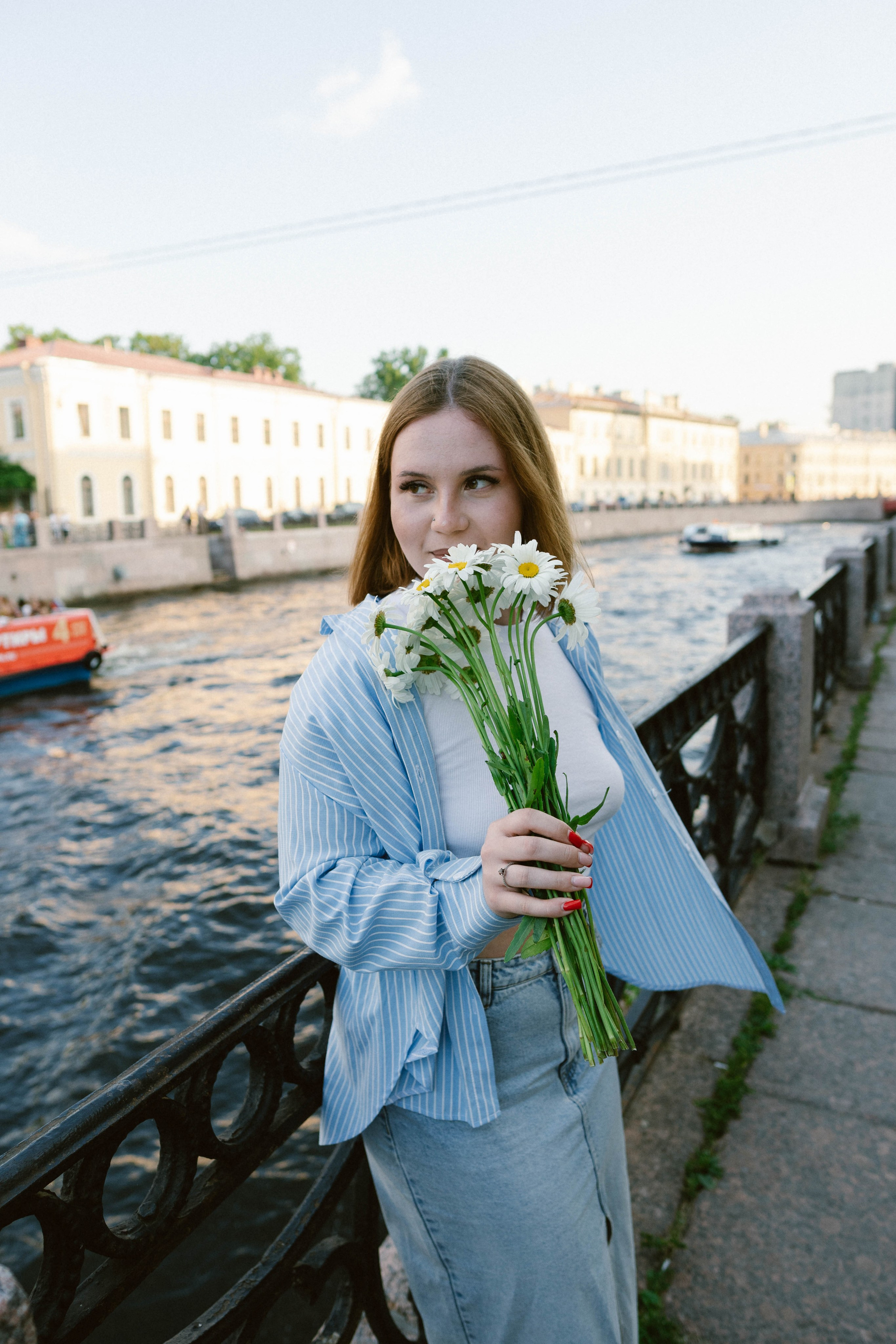 Виктория, ромашки и летний закат. Фотограф в Санкт-Петербурге Головина Анастасия