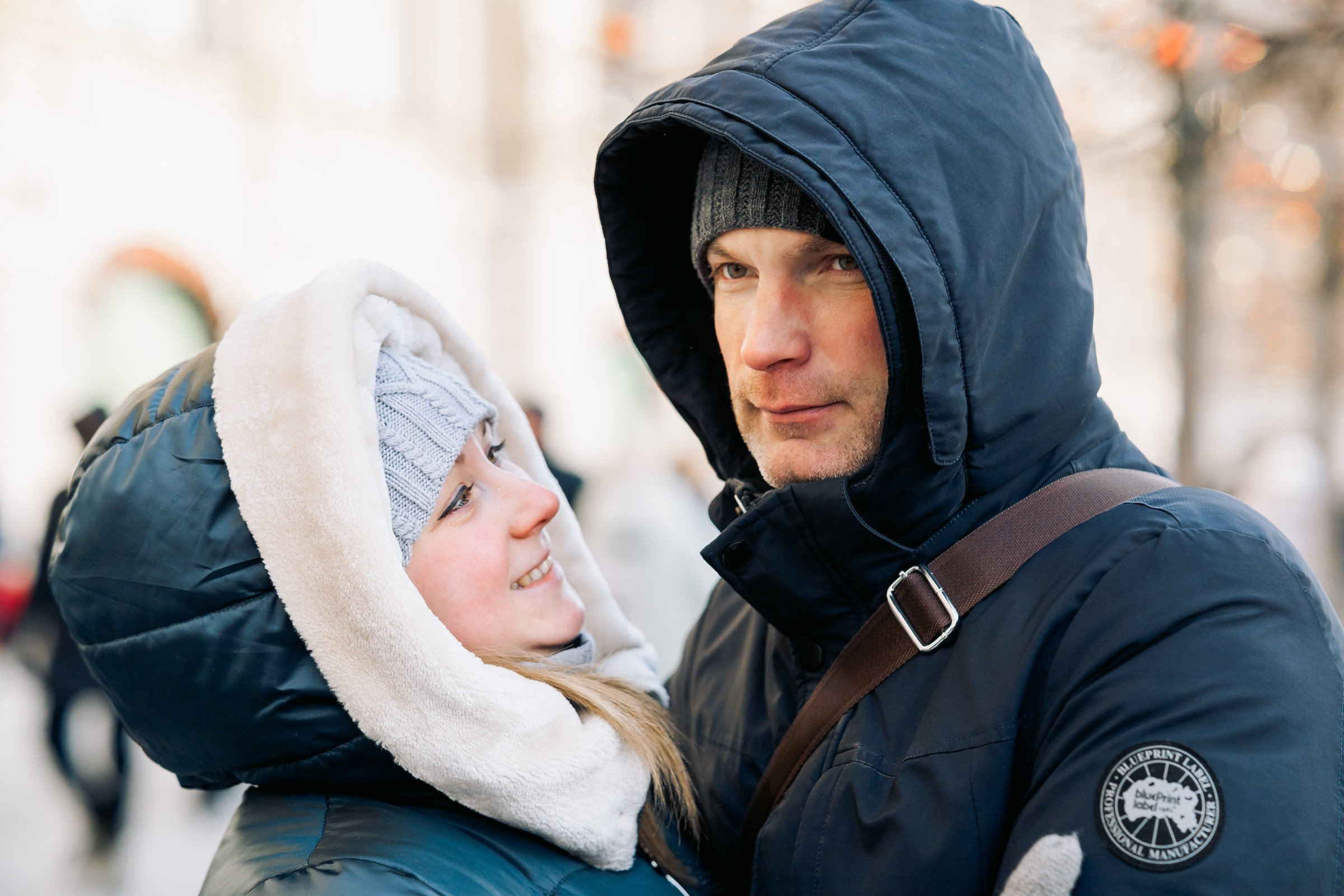 Морозный день