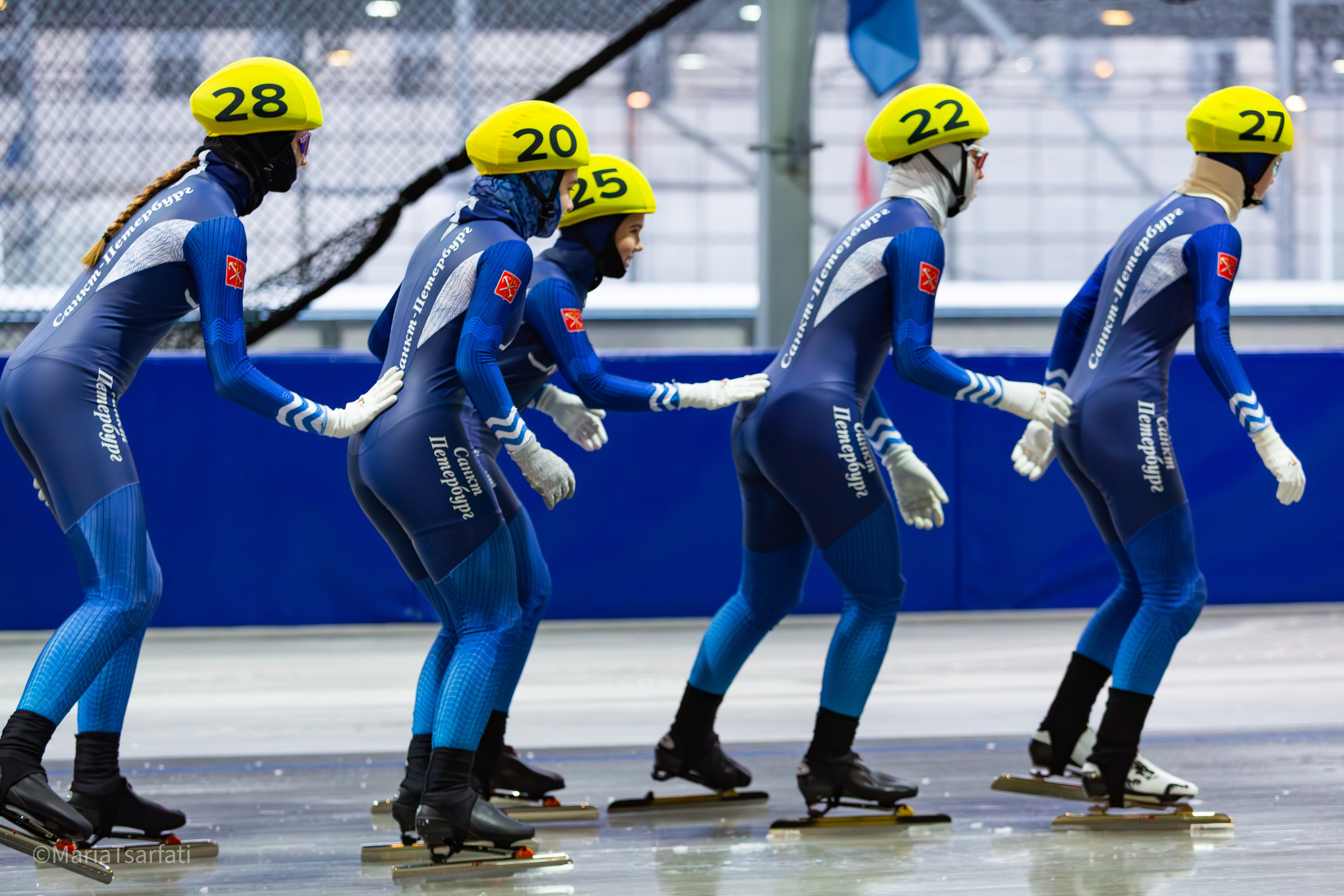 Первенство Санкт-Петербурга по конькобежному спорту, 2025. Спортивная съемка Мария Царфати