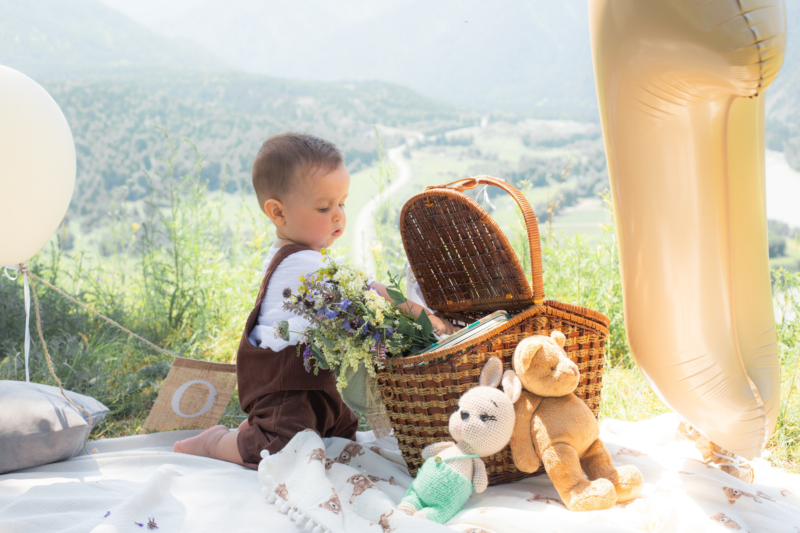 Марку 1 годик. Фотограф Нина Брандт в Горном Алтае
