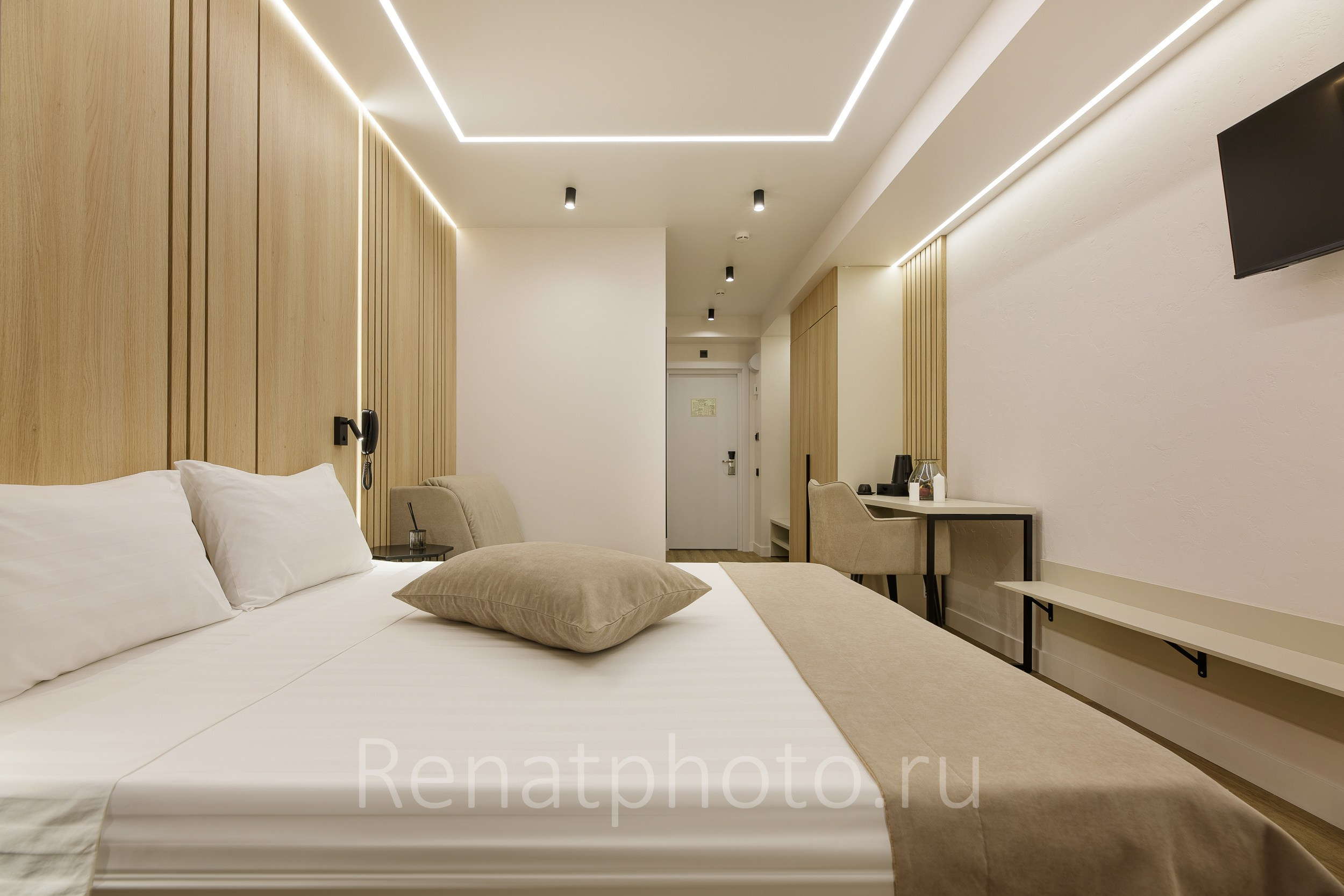 Интерьерная фотосъёмка отелей в г. Анапа. Профессиональная фотосъёмка интерьеров, предметная фотосессия еды для меню г. Анапа