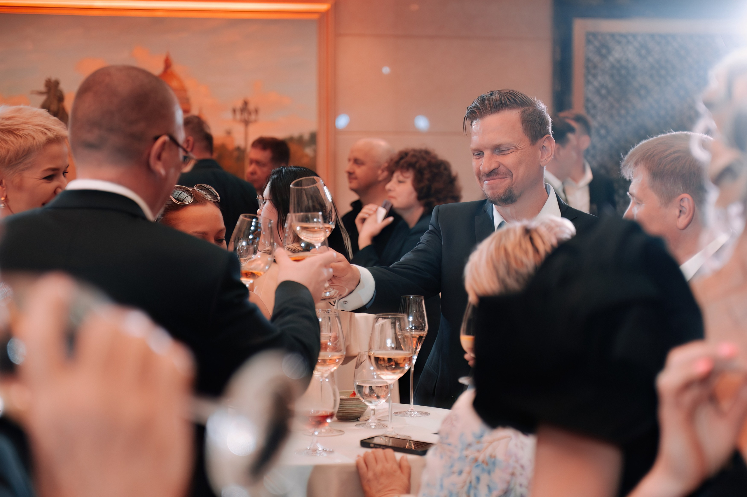 Ужин от правительства Москвы в Lotte отель. Коммерческий фотограф в Санкт-Петербурге Анна Кобзарь