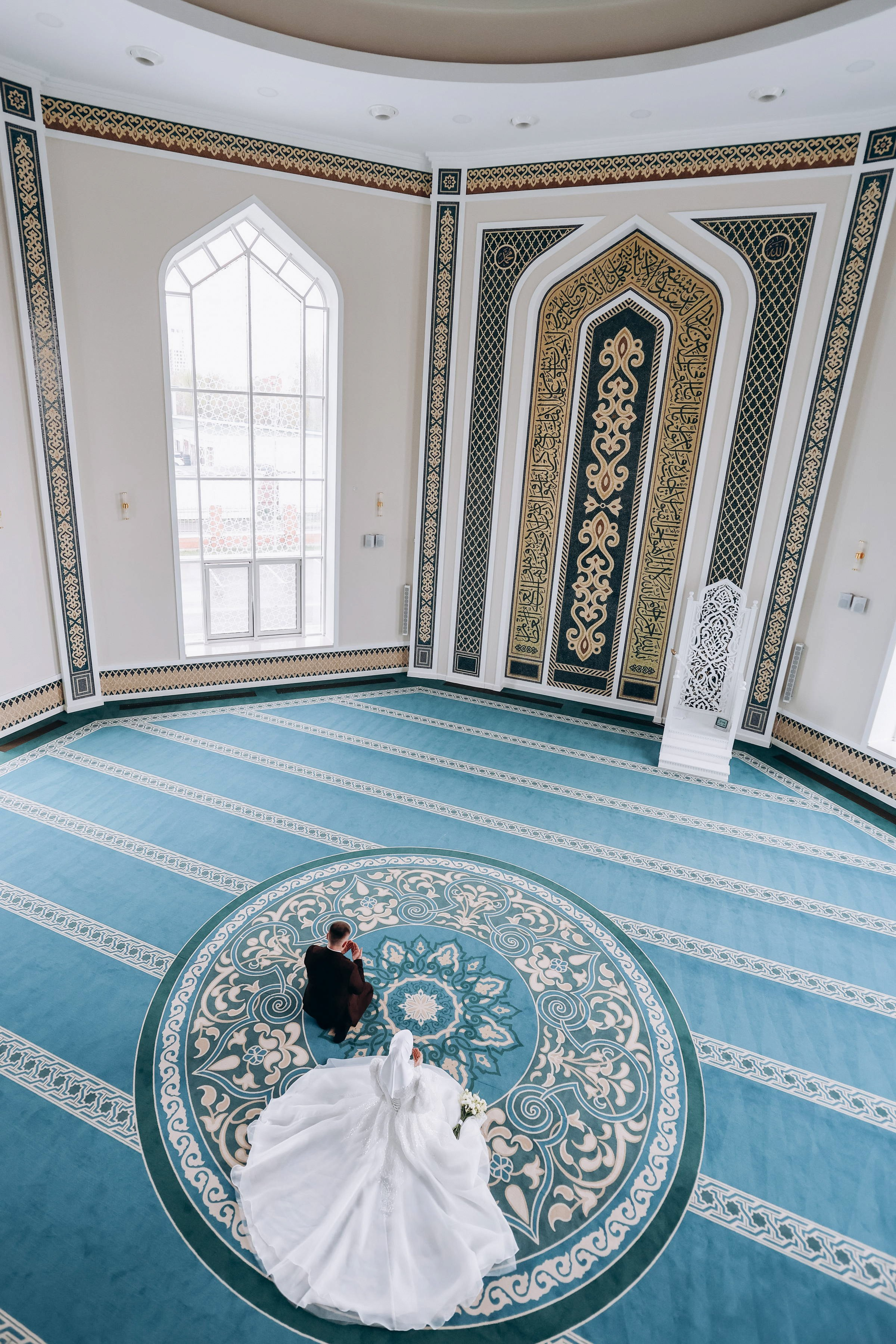 Инсаф и Айгуль. Мечеть Рауза. Свадебный фотограф Казань|Москва Ranas4you