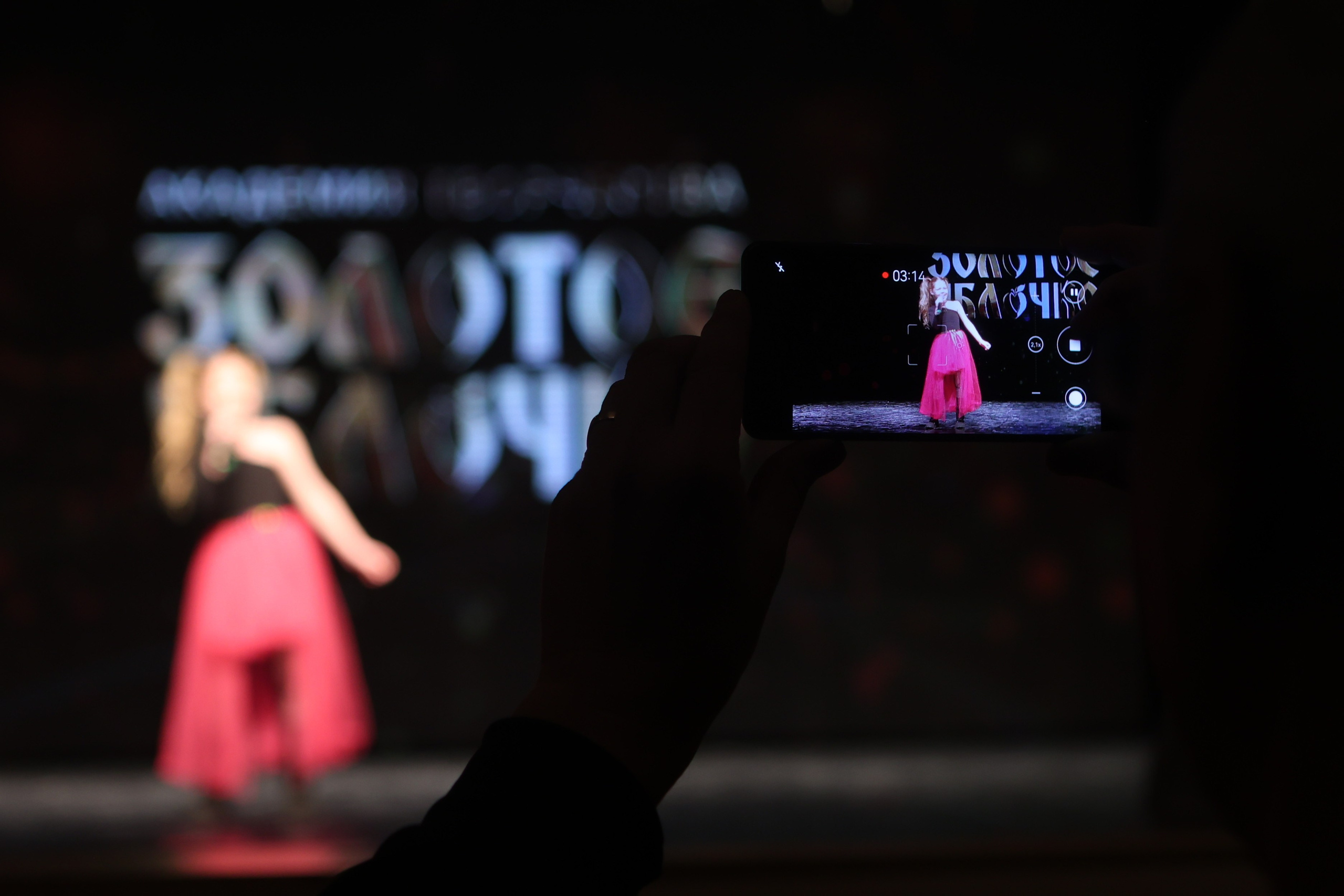 21 февраля, г. Томск. Золотое яблочко