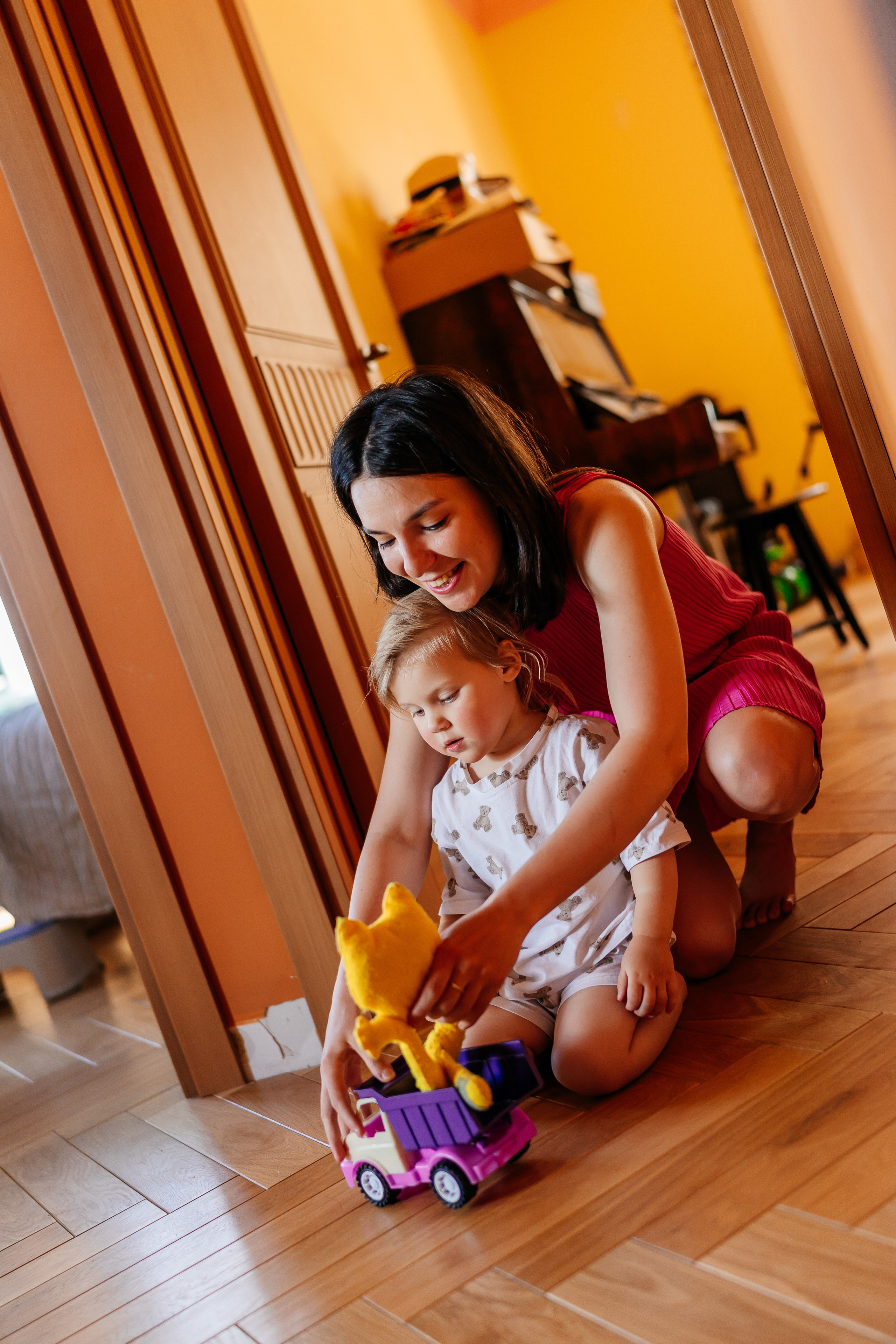 Сергей, Кристина и малышка Нина. Семейный фотограф в Москве Ирина Жур