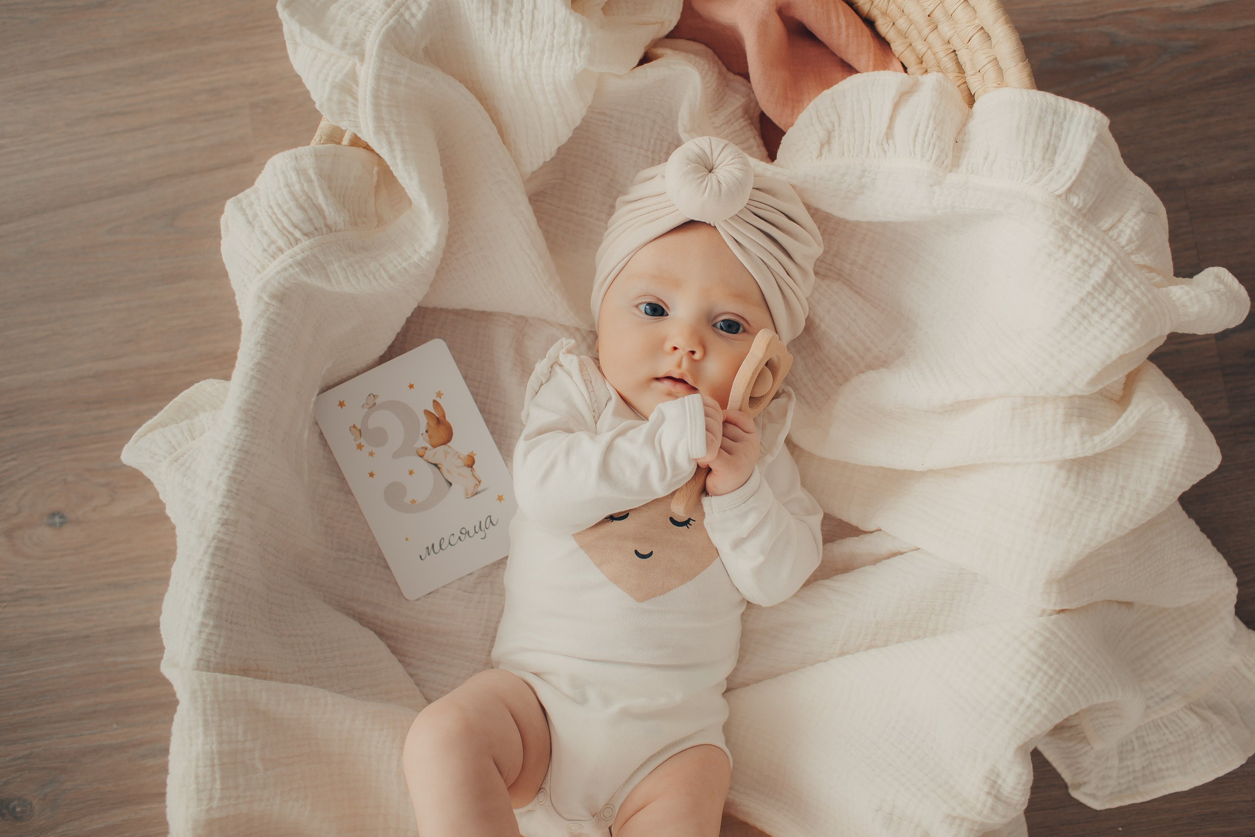 Фотосессия малышей от 0 до 12 месяцев. Фотограф Евгения Мальцева, Архангельск