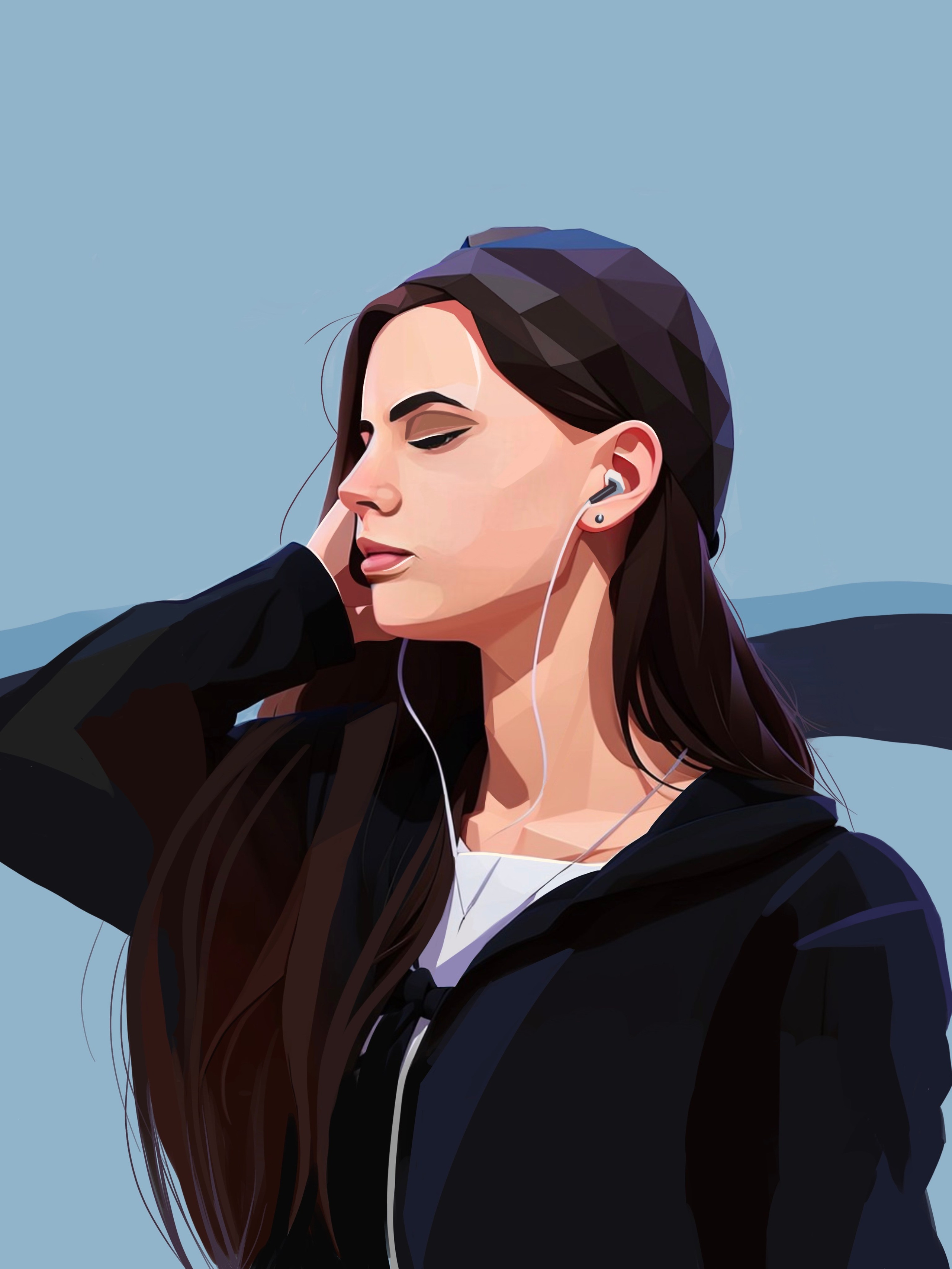 Digital. Portrait Artist and Illustrator Alevtina Golovin